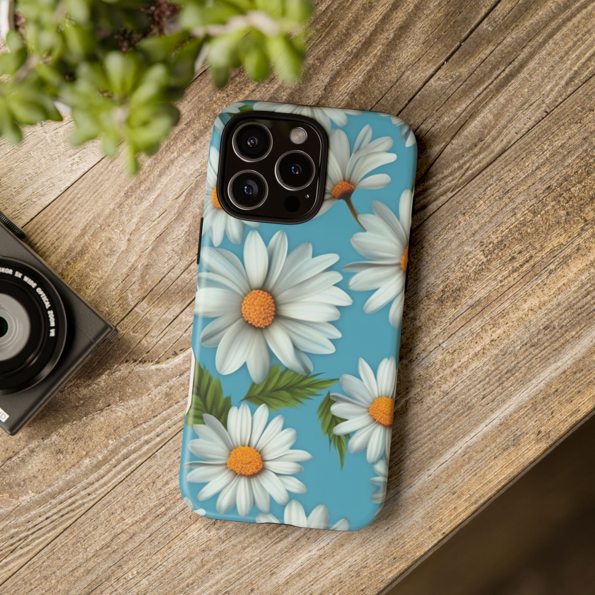 Vibrant Daisy Hexagon iPhone Case