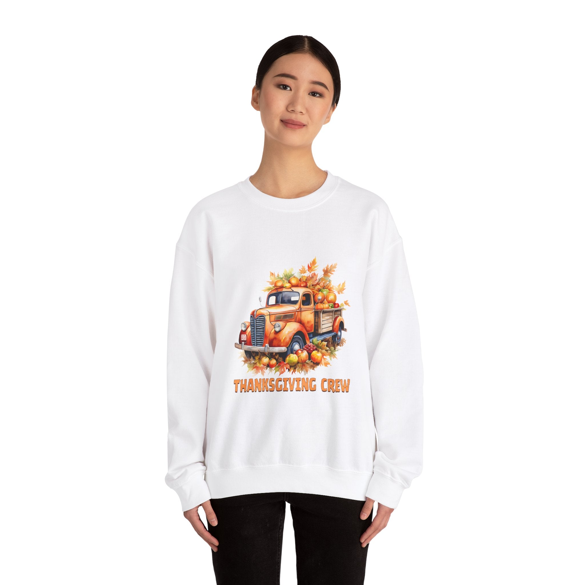 Thanksgiving Crew Harvest Truck Sweatshirt