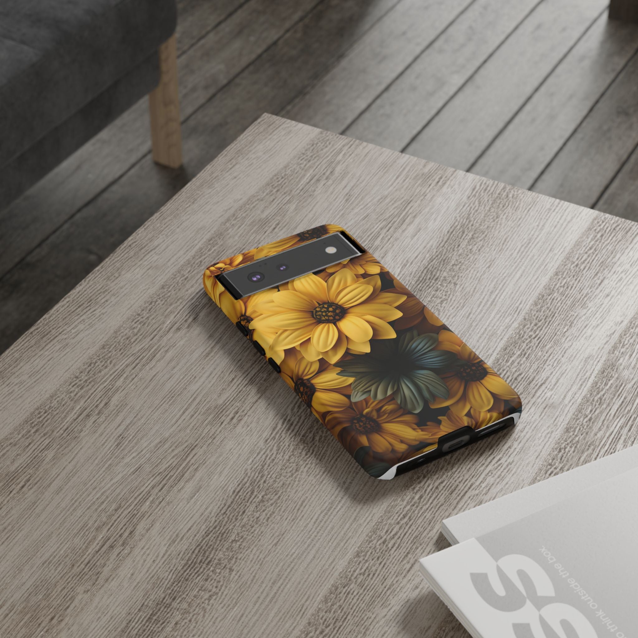 Golden Bloom Google Pixel Case (All Models) - Luxury Phone Cover