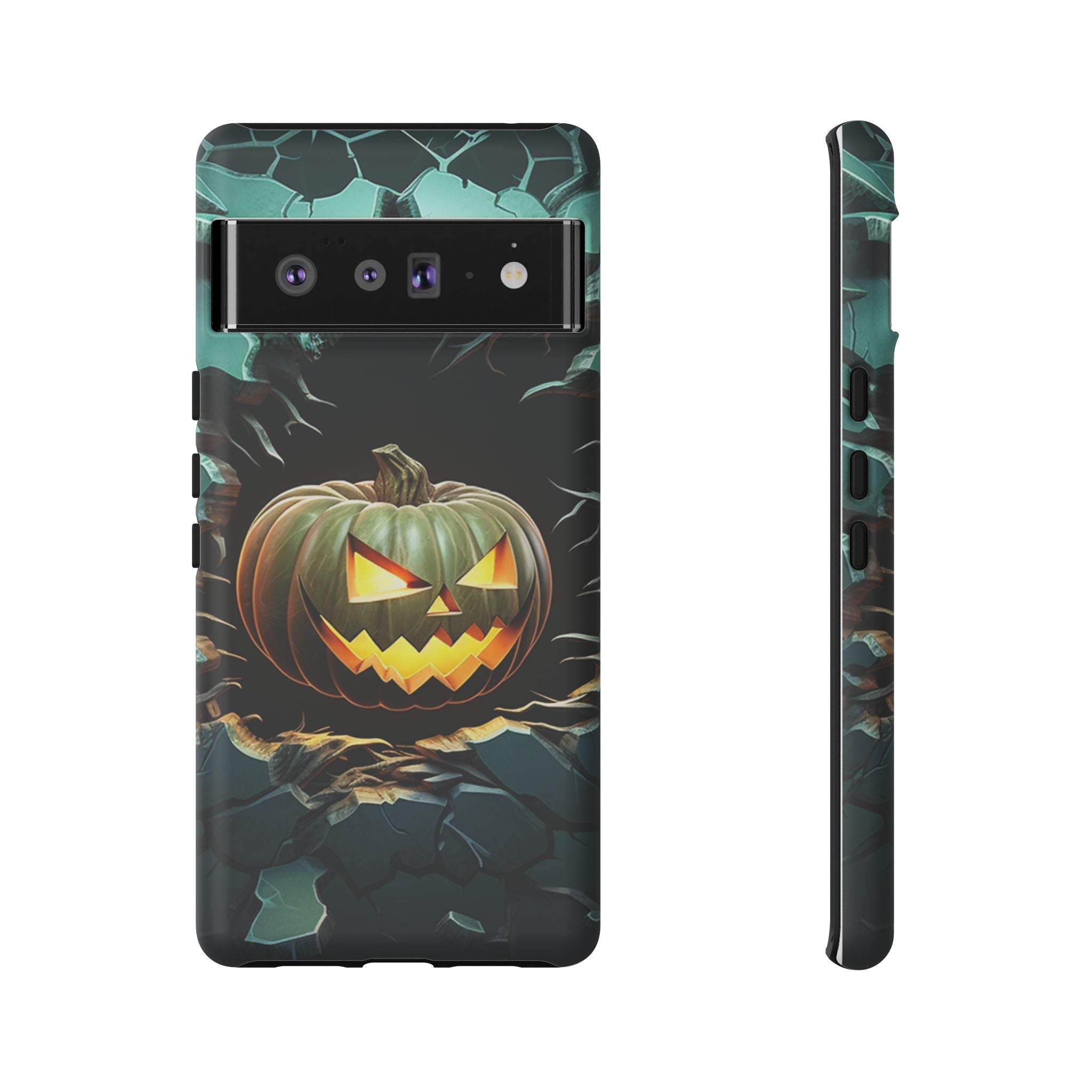 Spooky Jack-o'-Lantern Google Pixel Case (All Models)