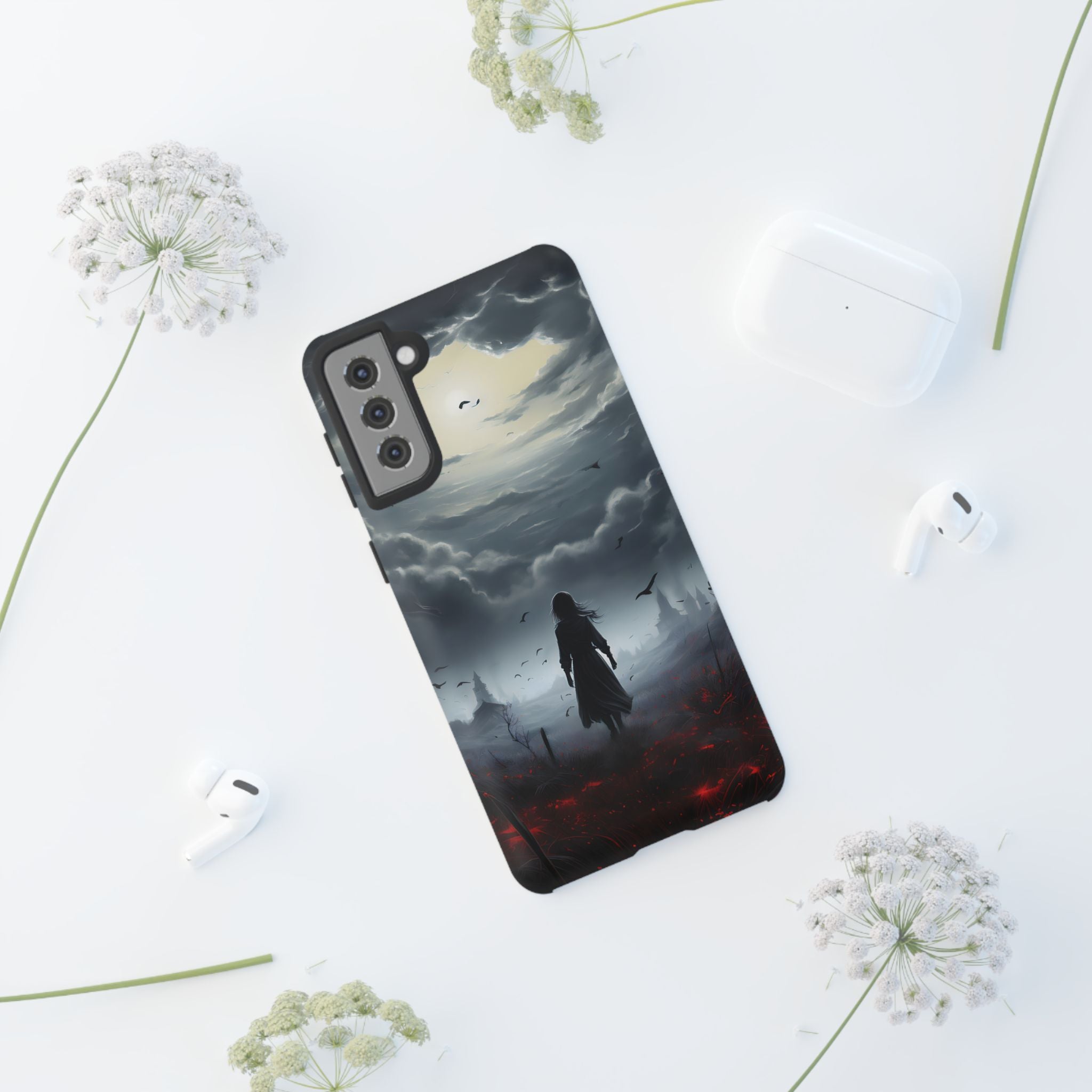 Brooding Sky Silhouette Samsung Case