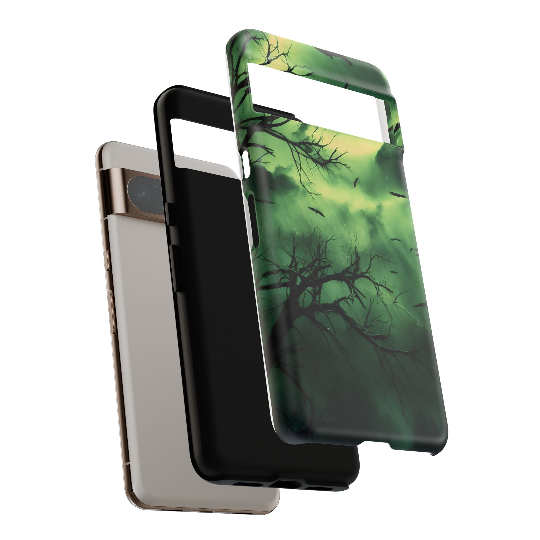 Gothic Green Forest Google Pixel Case (All Models)