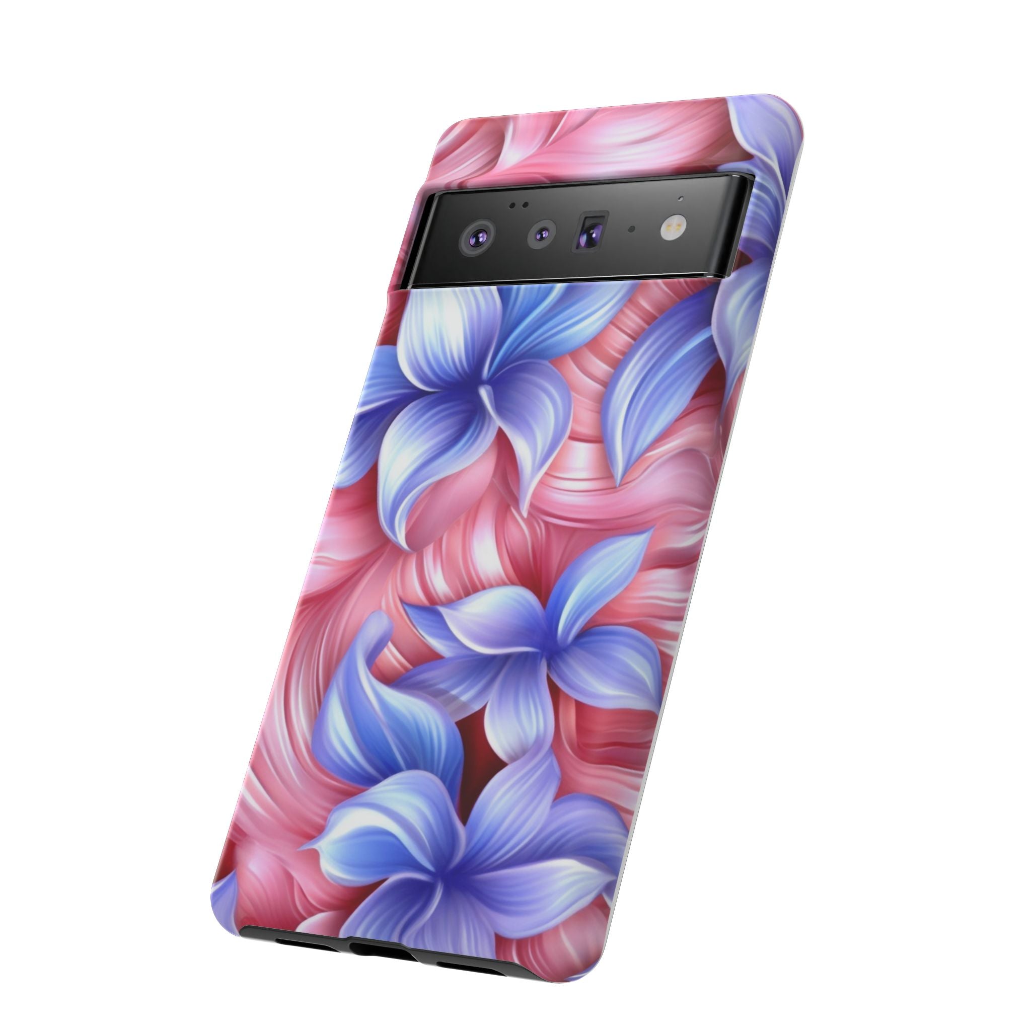 Whimsical Pink Flower Google Pixel Case (All Models)