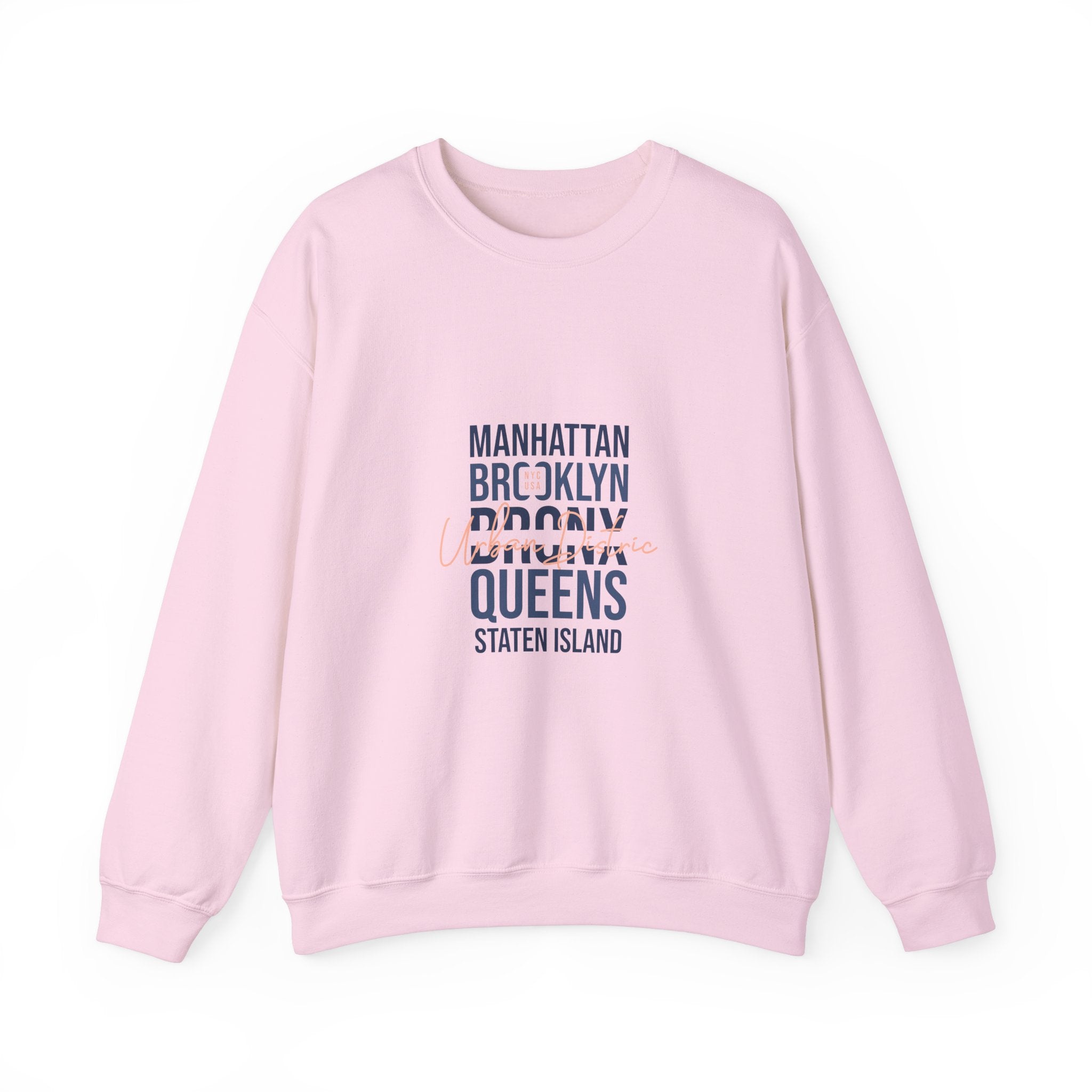 NYC Boroughs Sweatshirt - Manhattan to Staten Island