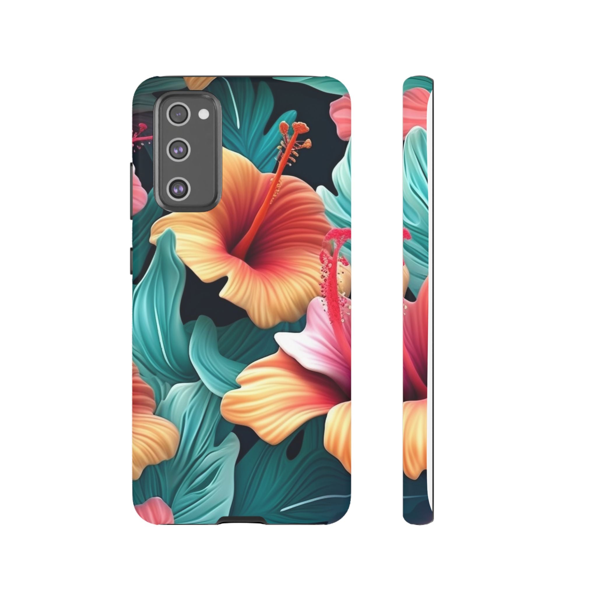 Vibrant Hibiscus Samsung Phone Case