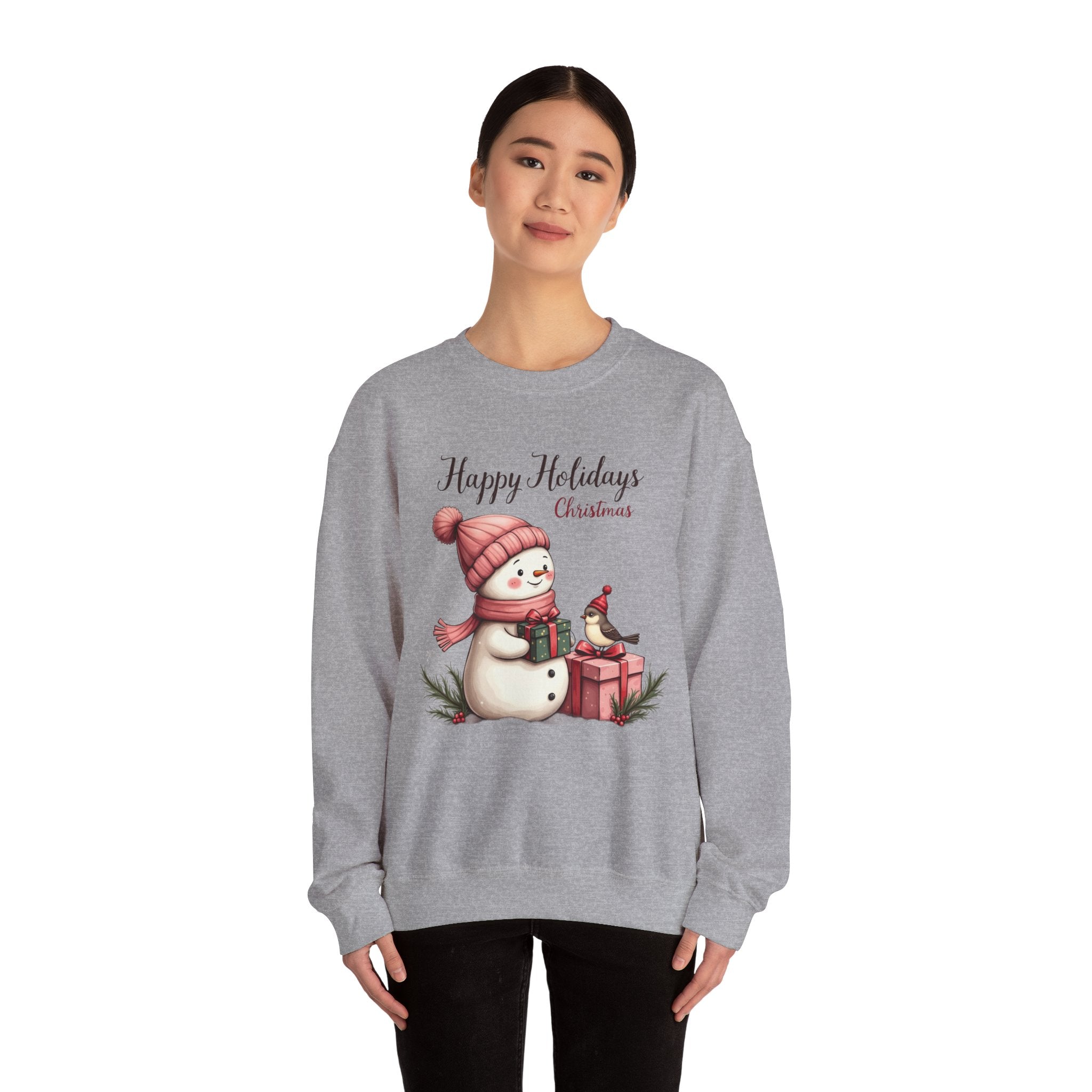 Cozy Snowman Christmas Sweatshirt