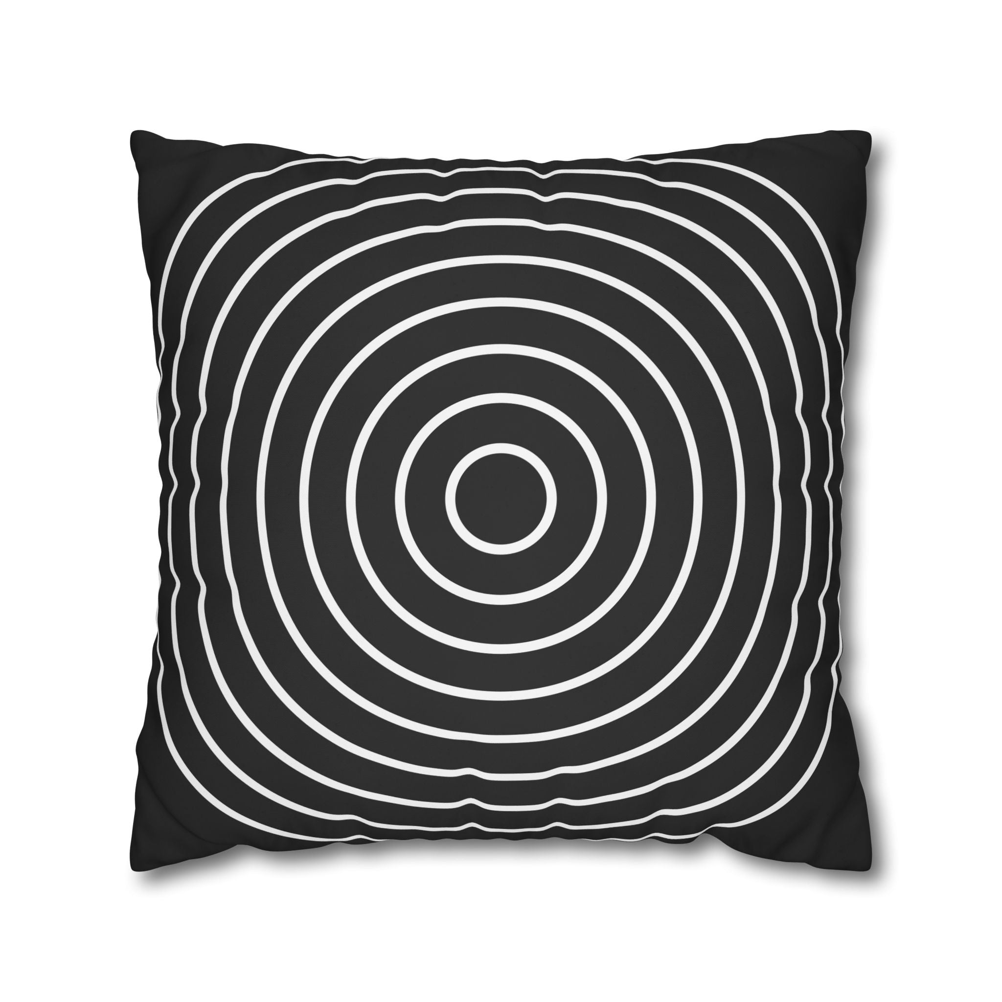 Concentric Circles Hypnotic Pillowcase