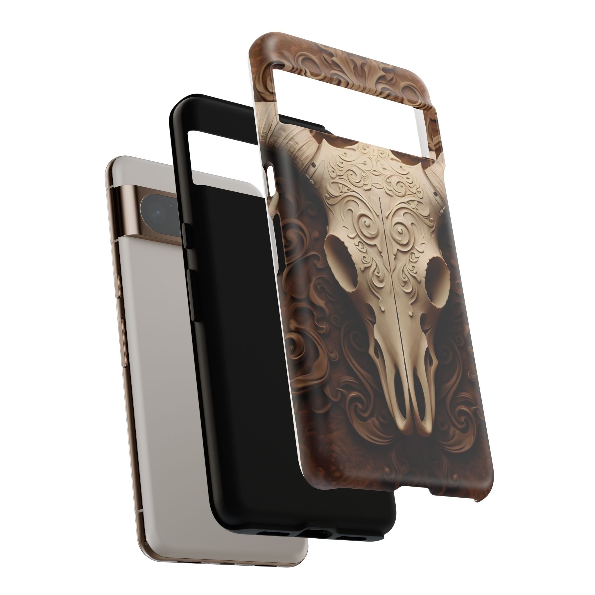 Baroque Ram Skull Google Pixel Case (All Models)