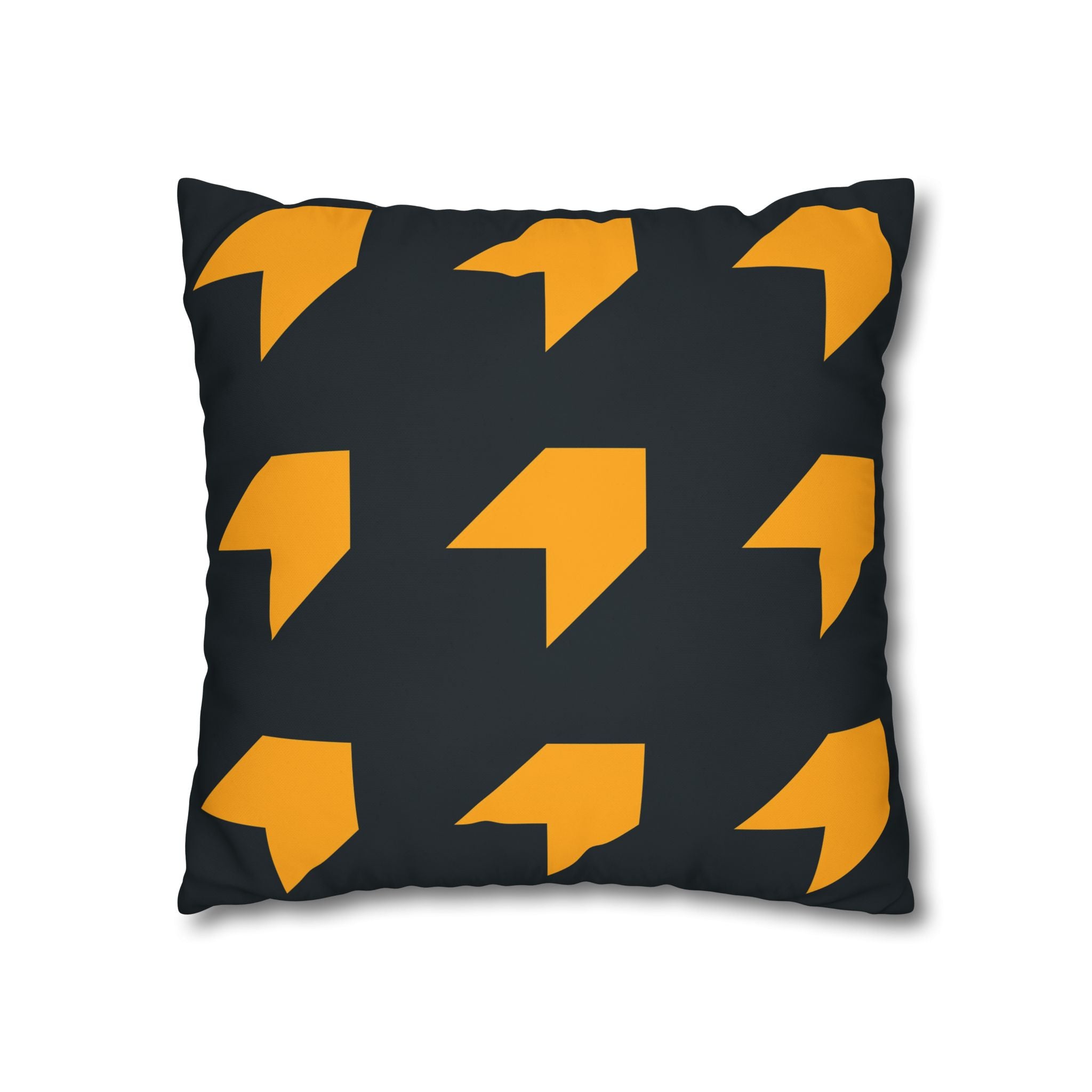 Geometric Arrow Orange Pillowcase