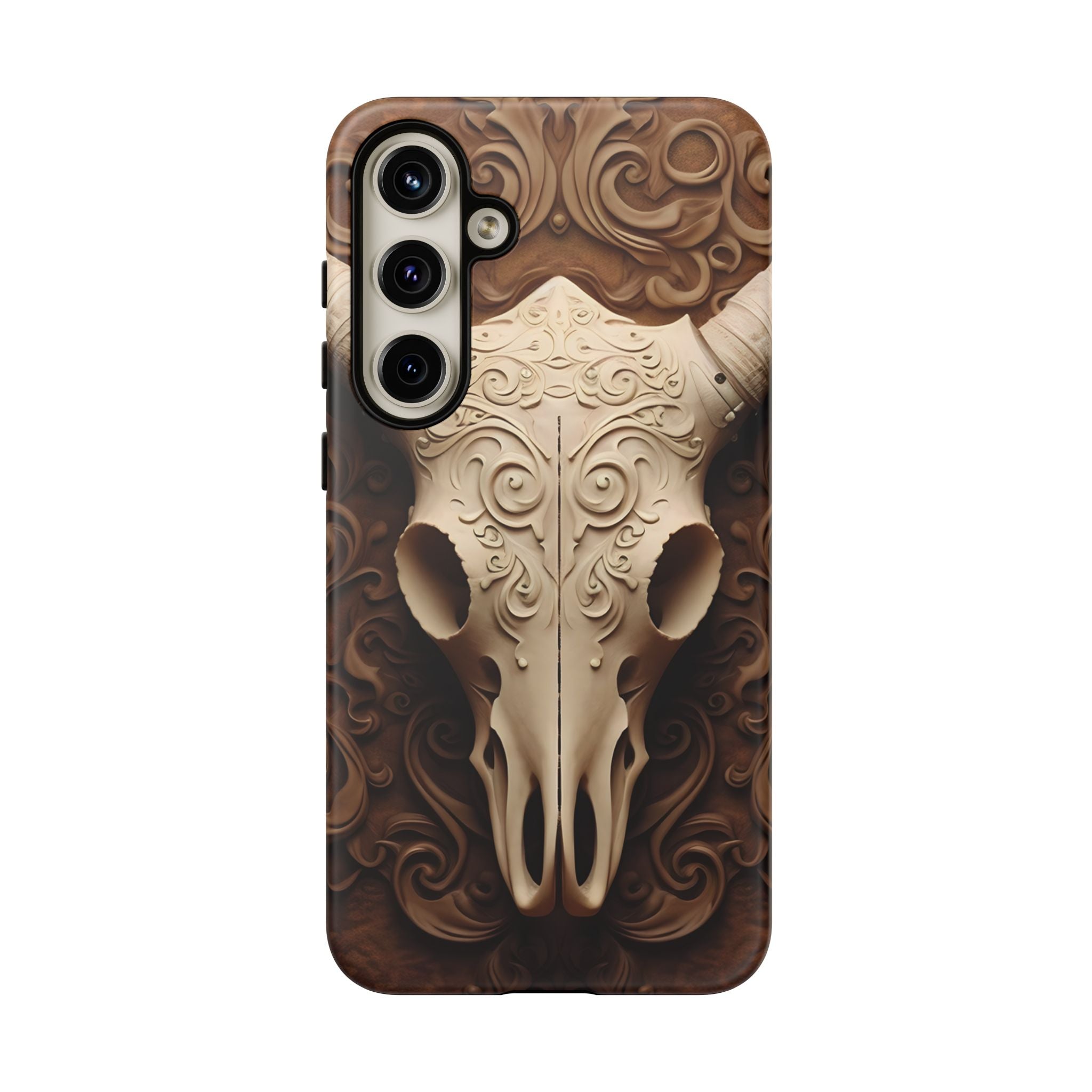 Baroque Ram Skull Samsung Case