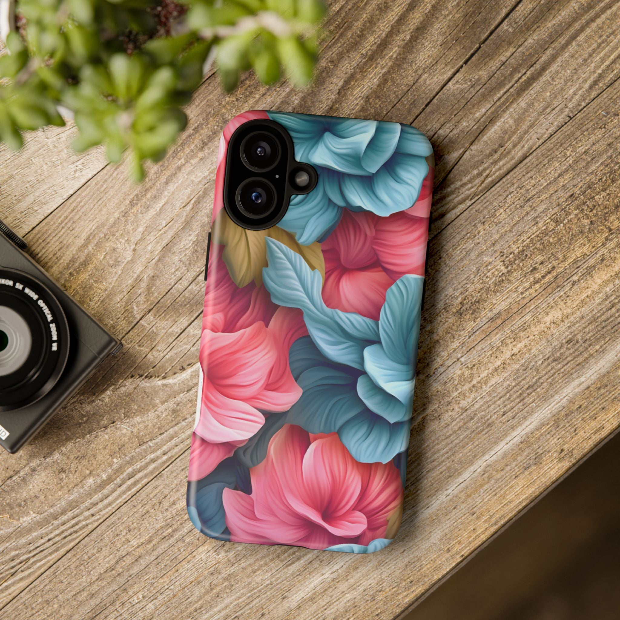 Floral Bloom Hexagon iPhone Case