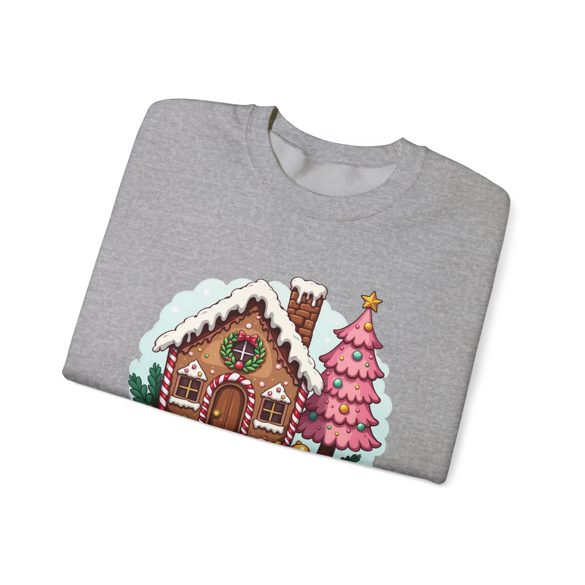 Gingerbread House Christmas Sweatshirt