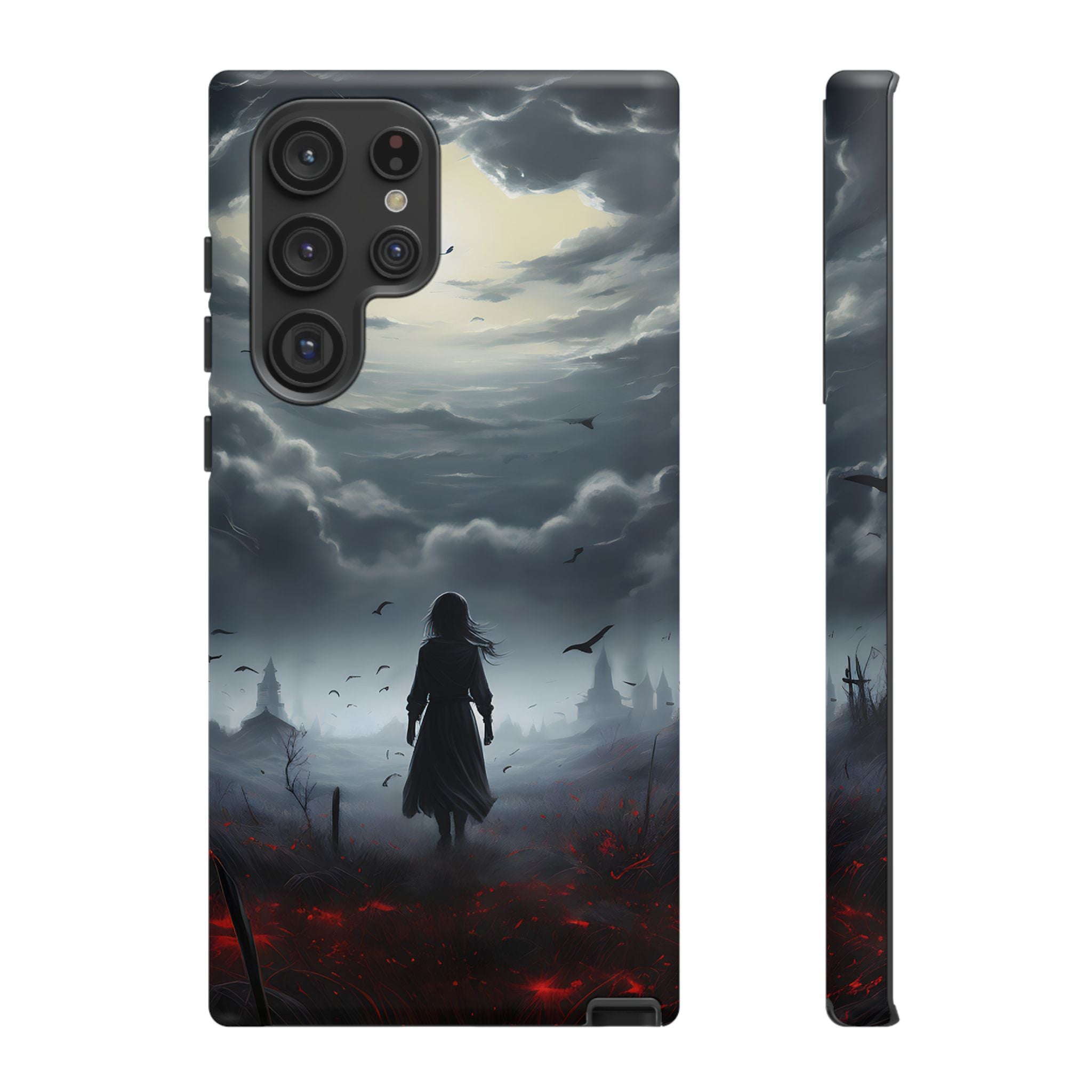 Brooding Sky Silhouette Samsung Case