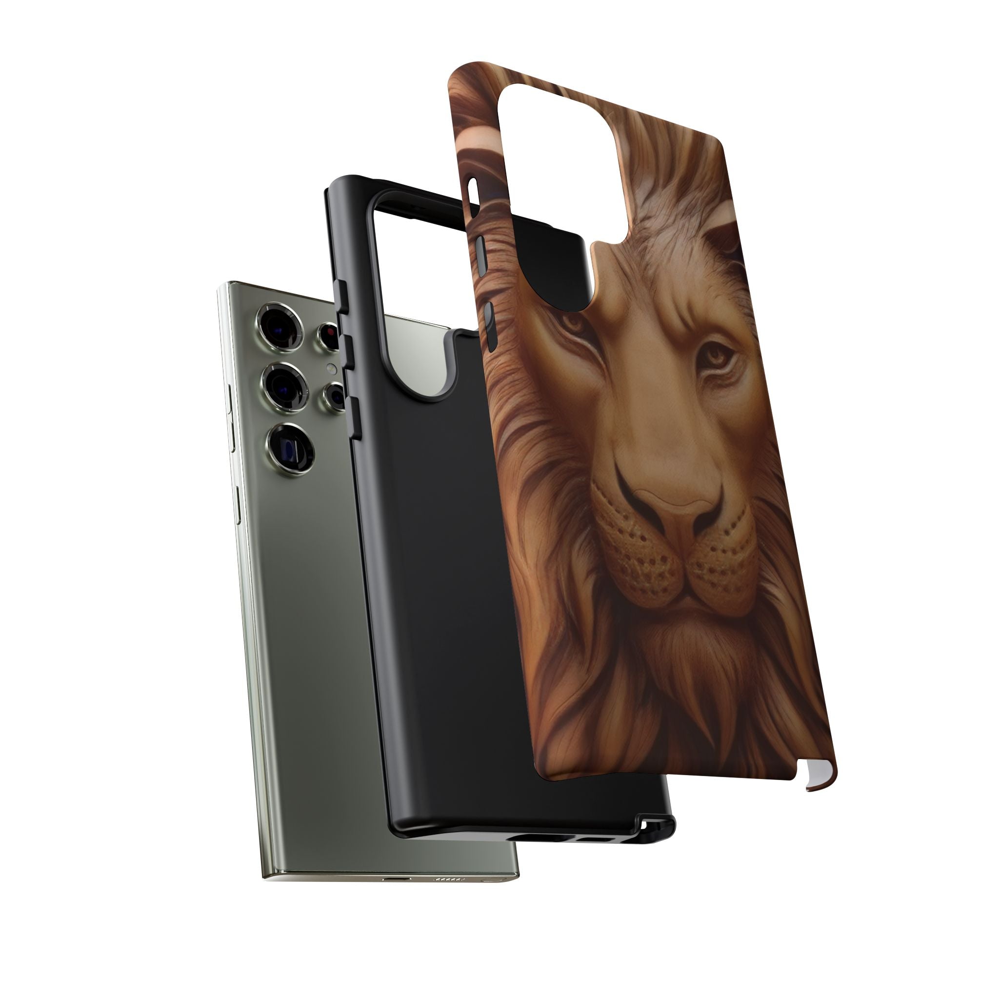 Majestic Lion Head Samsung Case