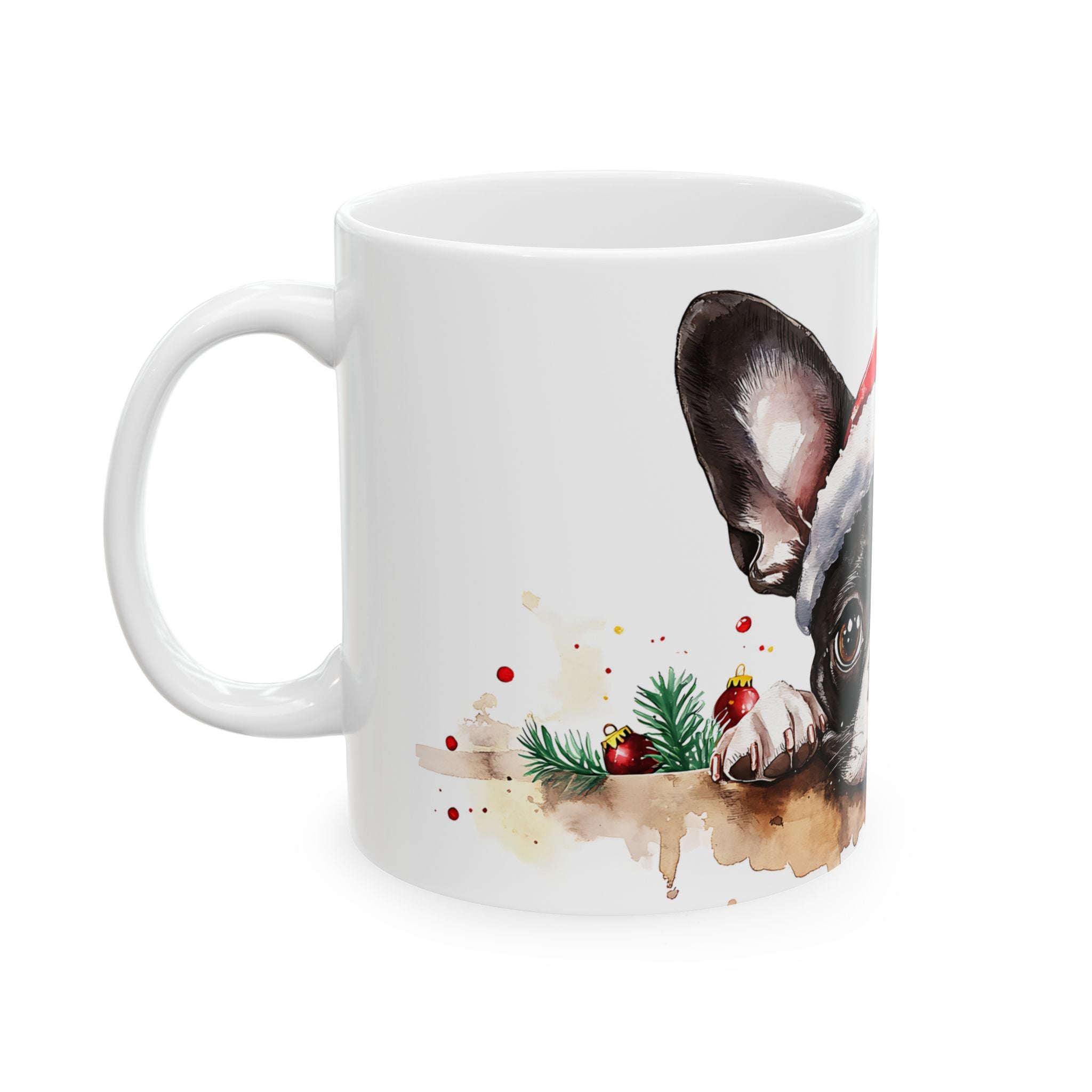 French Bulldog Santa Mug - Xmas Gift