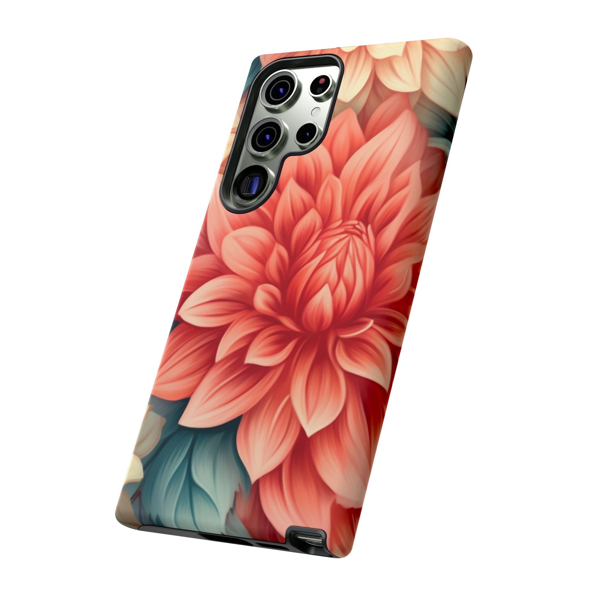 Dahlia Bloom Samsung Phone Case