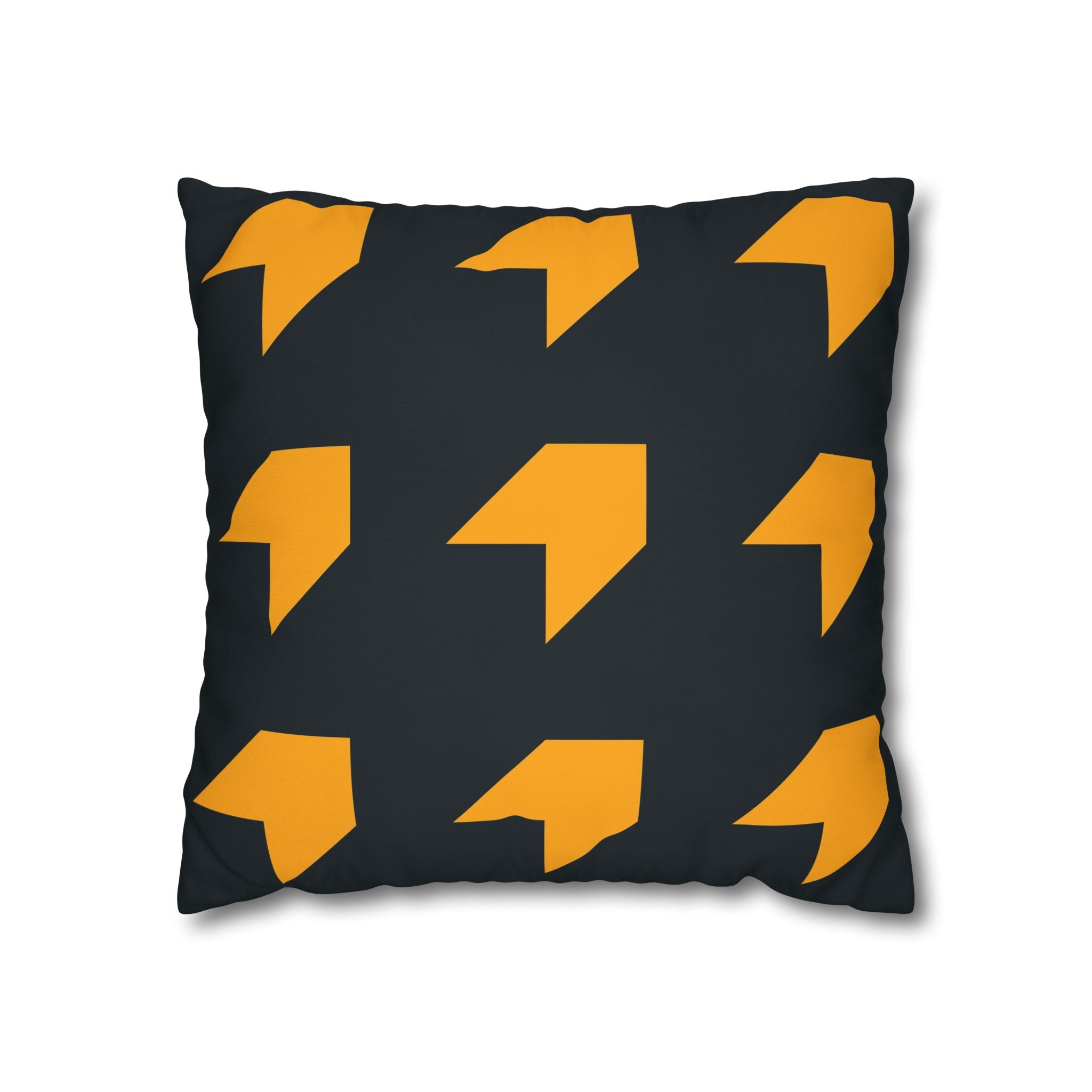 Geometric Arrow Orange Pillowcase