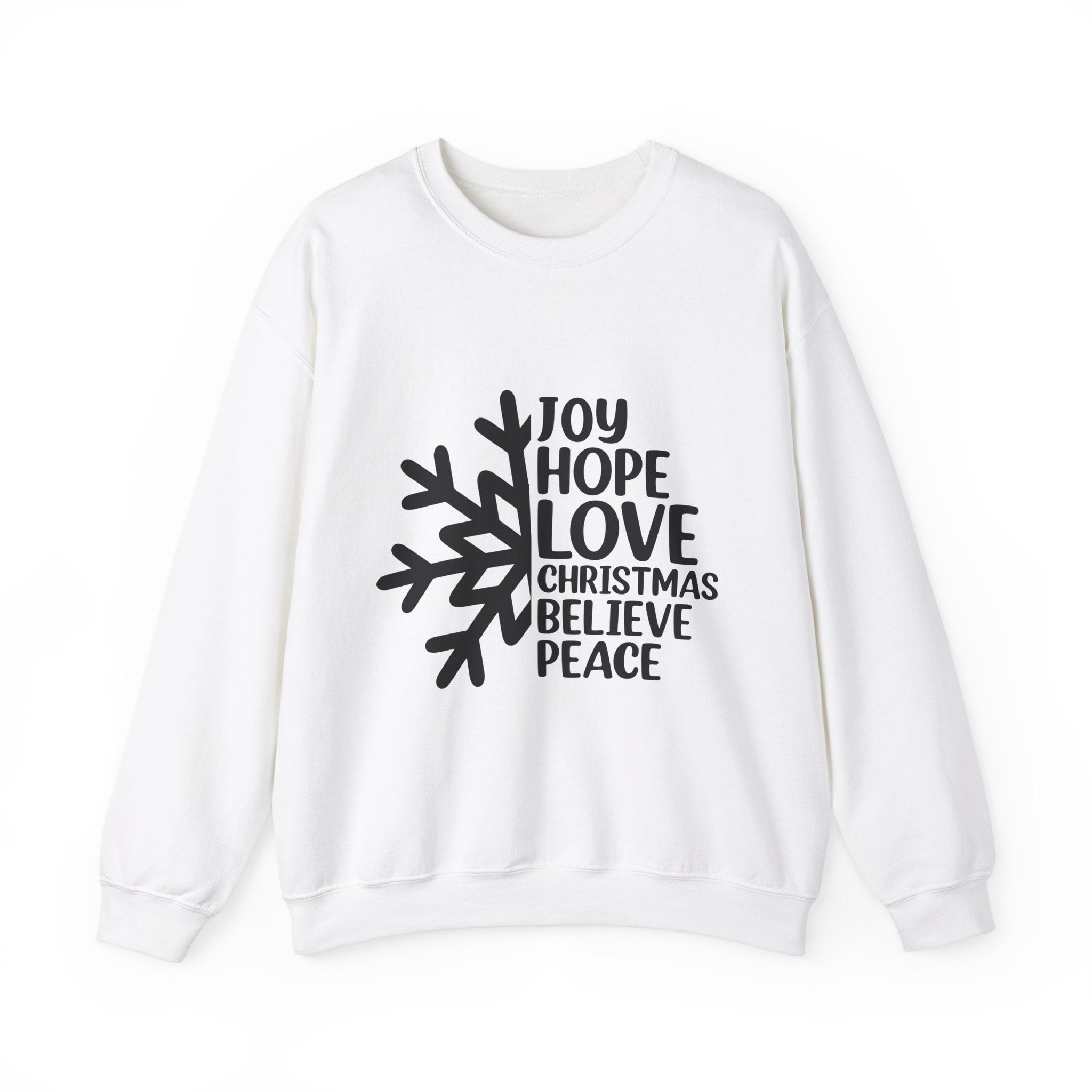 Joy, Hope, Love Christmas Sweatshirt