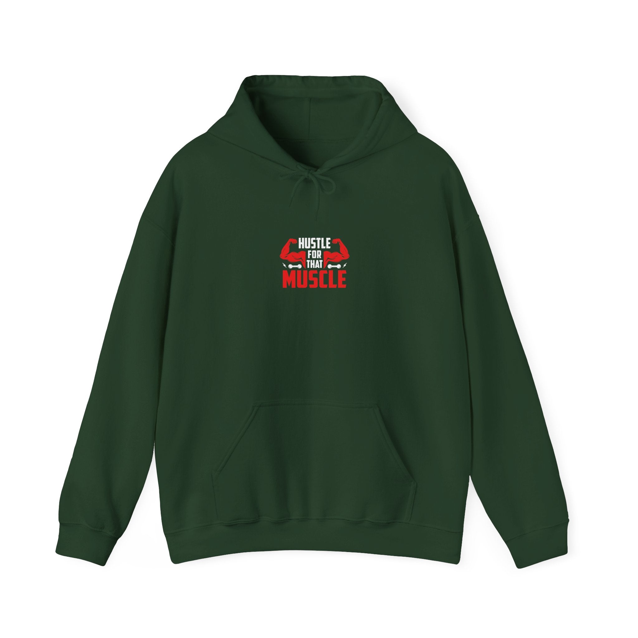 Hustle Muscle Vintage Fitness Hoodie