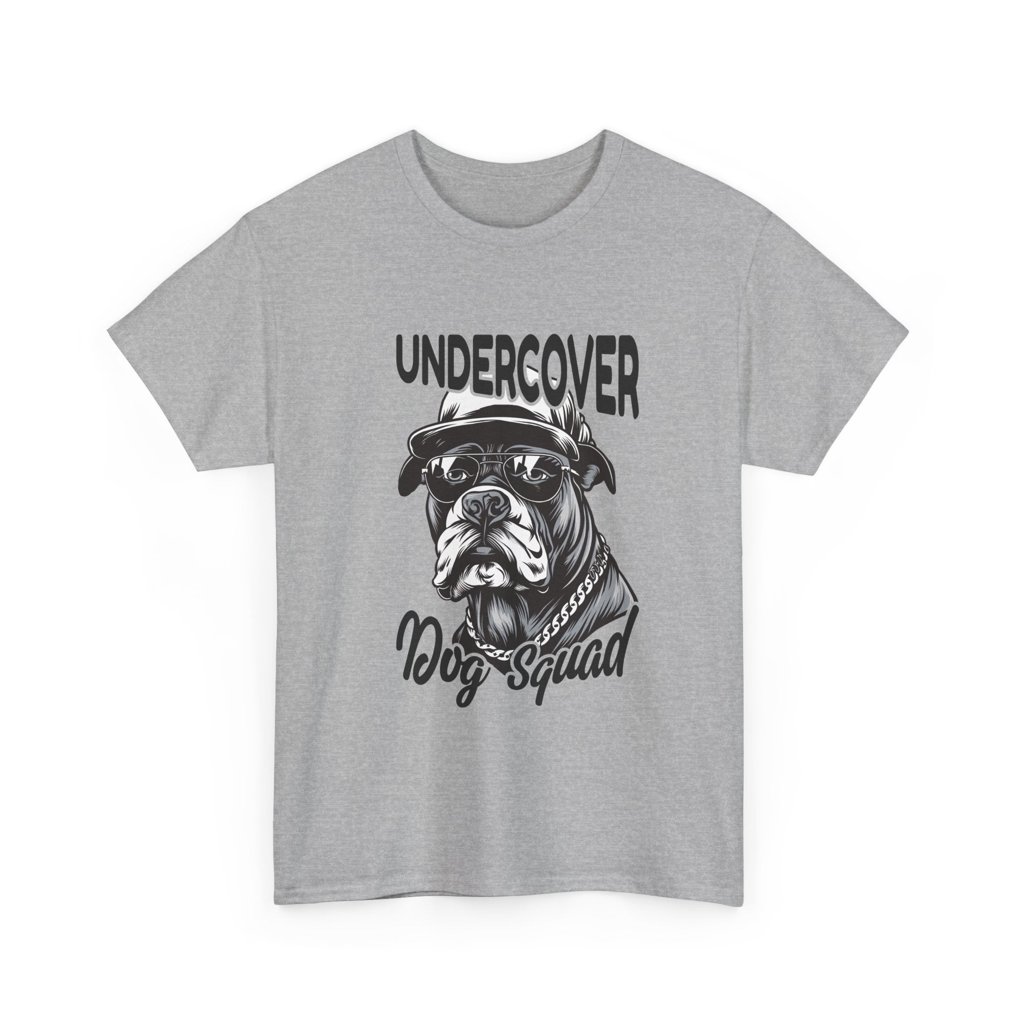 Undercover Bulldog Dog Squad T-Shirt