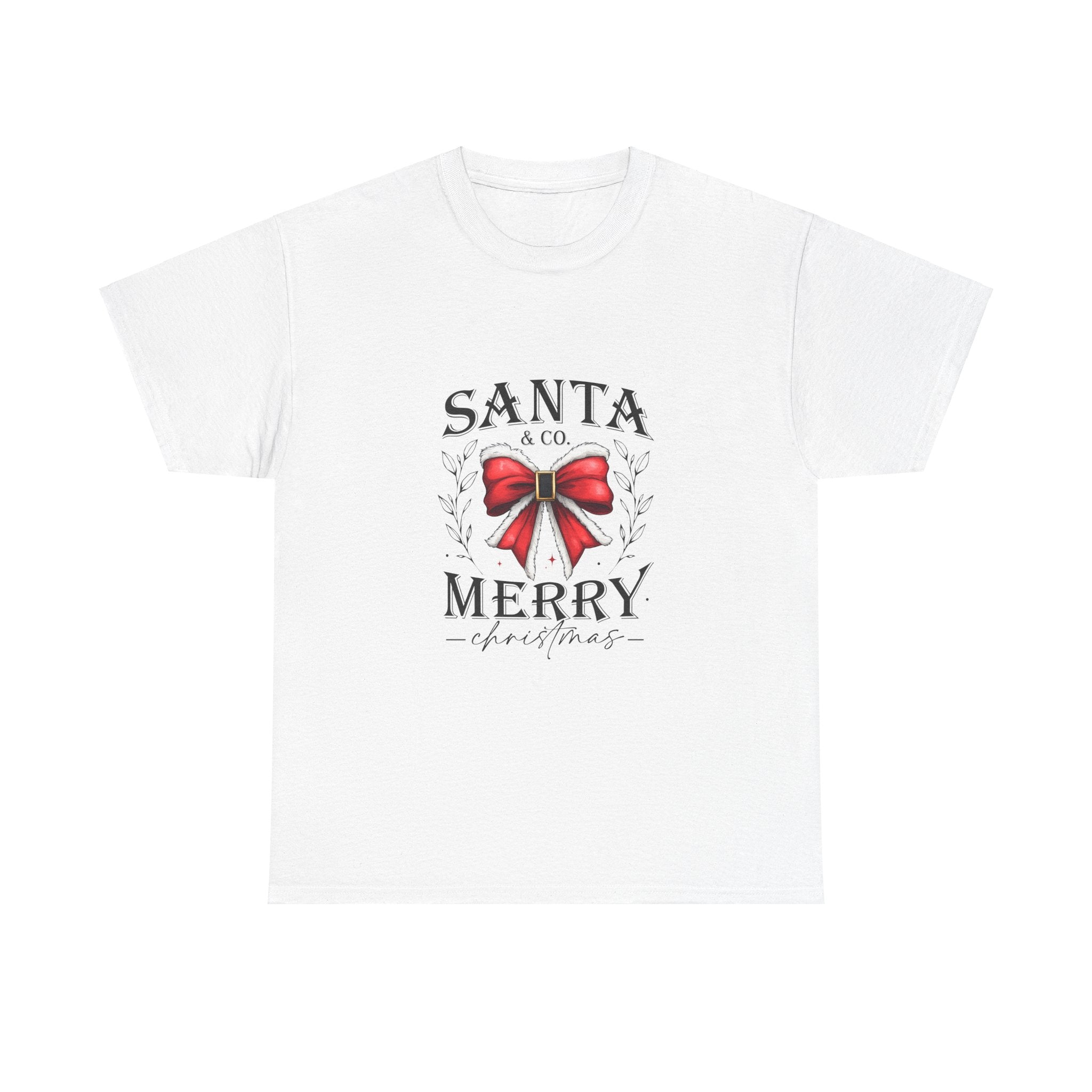 Santa & Co. Merry Christmas Bow T-Shirt