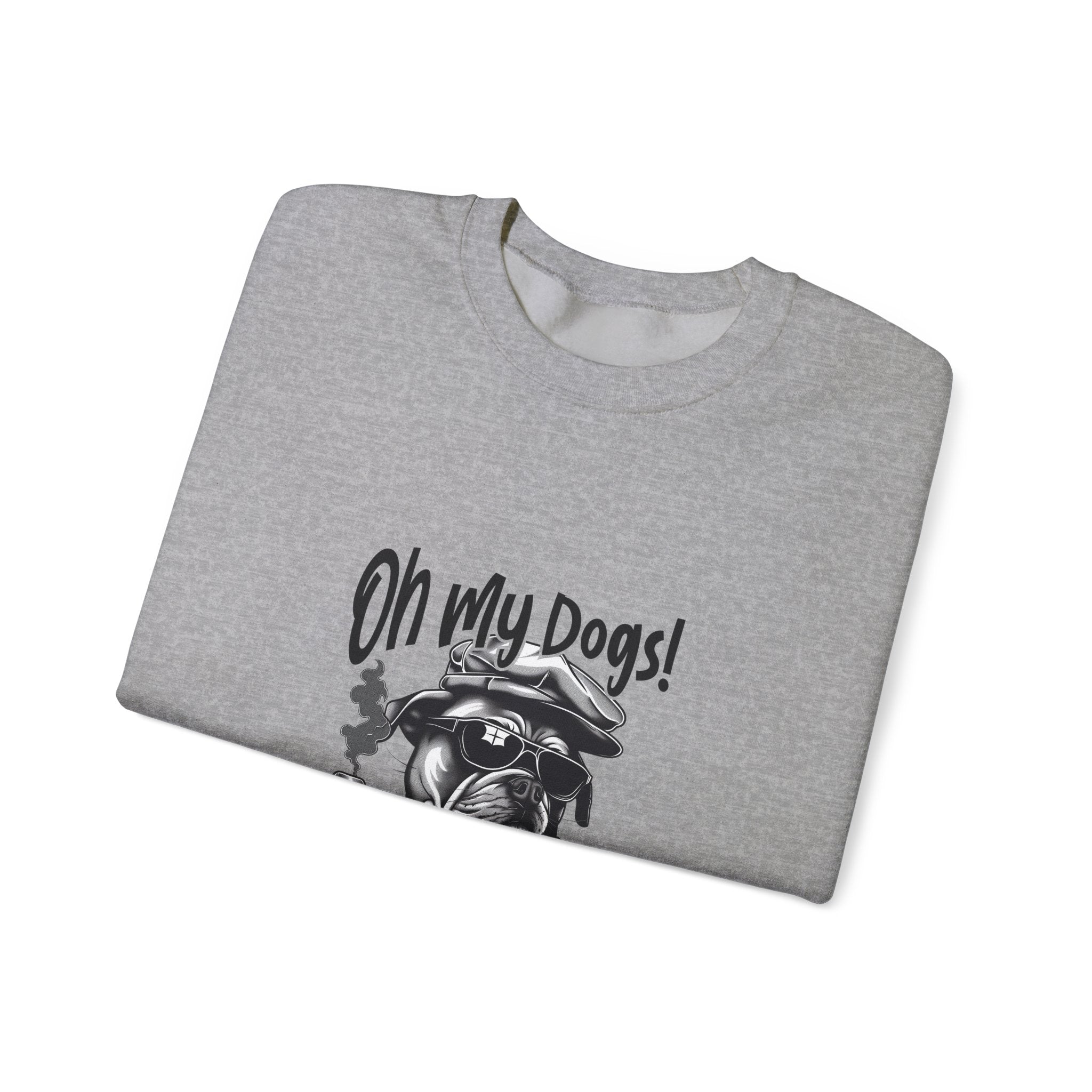 Oh My Dogs! Bulldog Gangster Sweatshirt