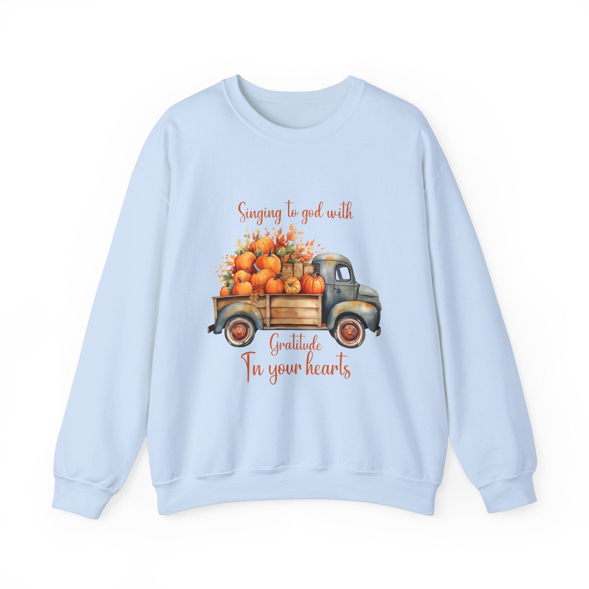 Harvest Truck Thanksgiving Sweatshirt