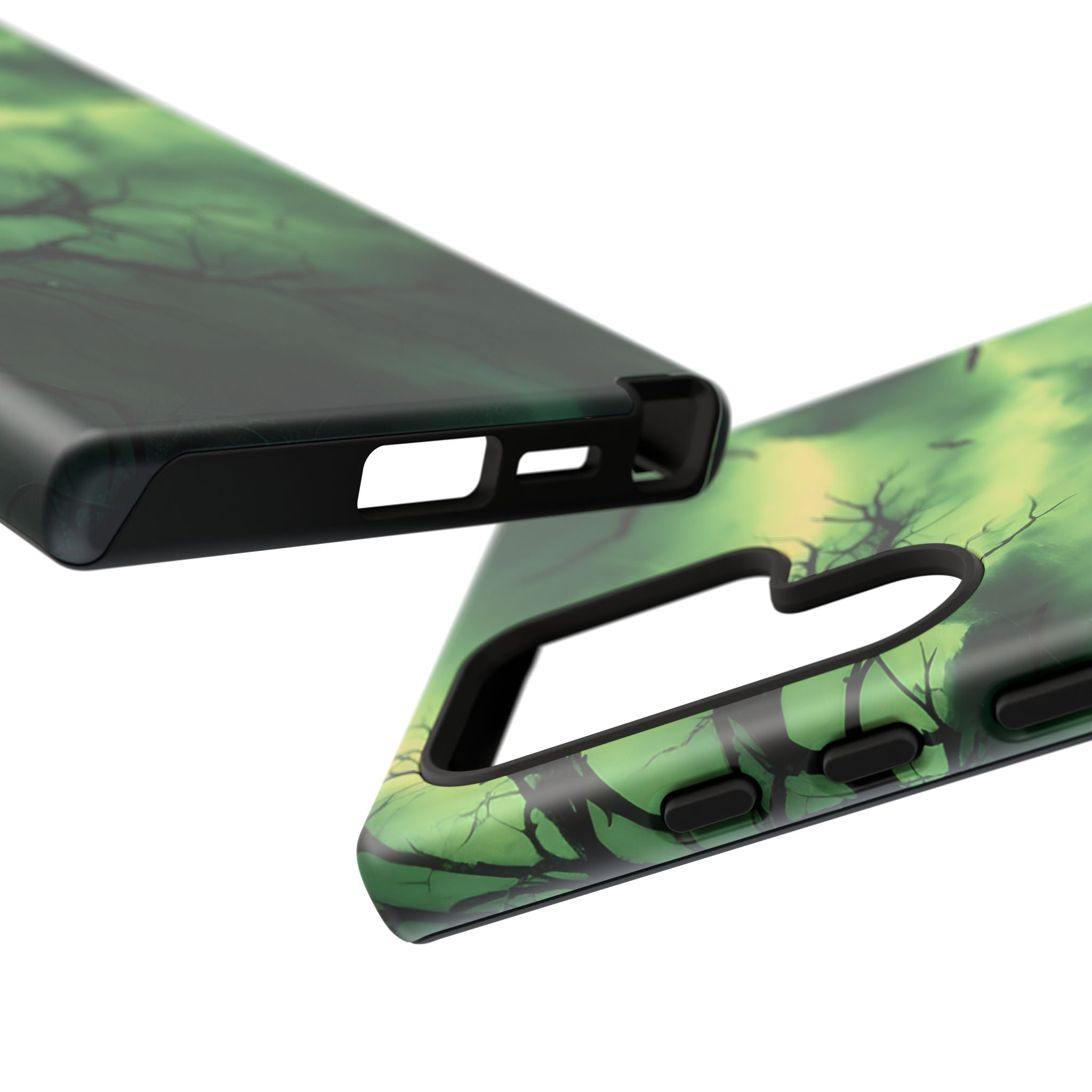 Gothic Green Forest Samsung Case