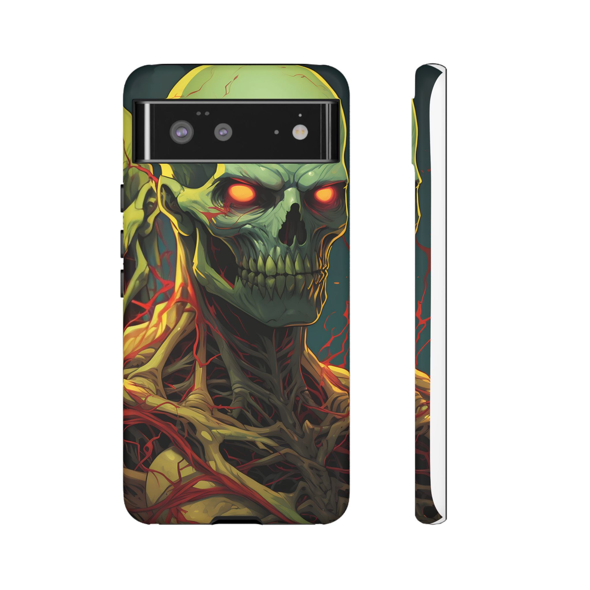 Glowing Skull Google Pixel Case (All Models)