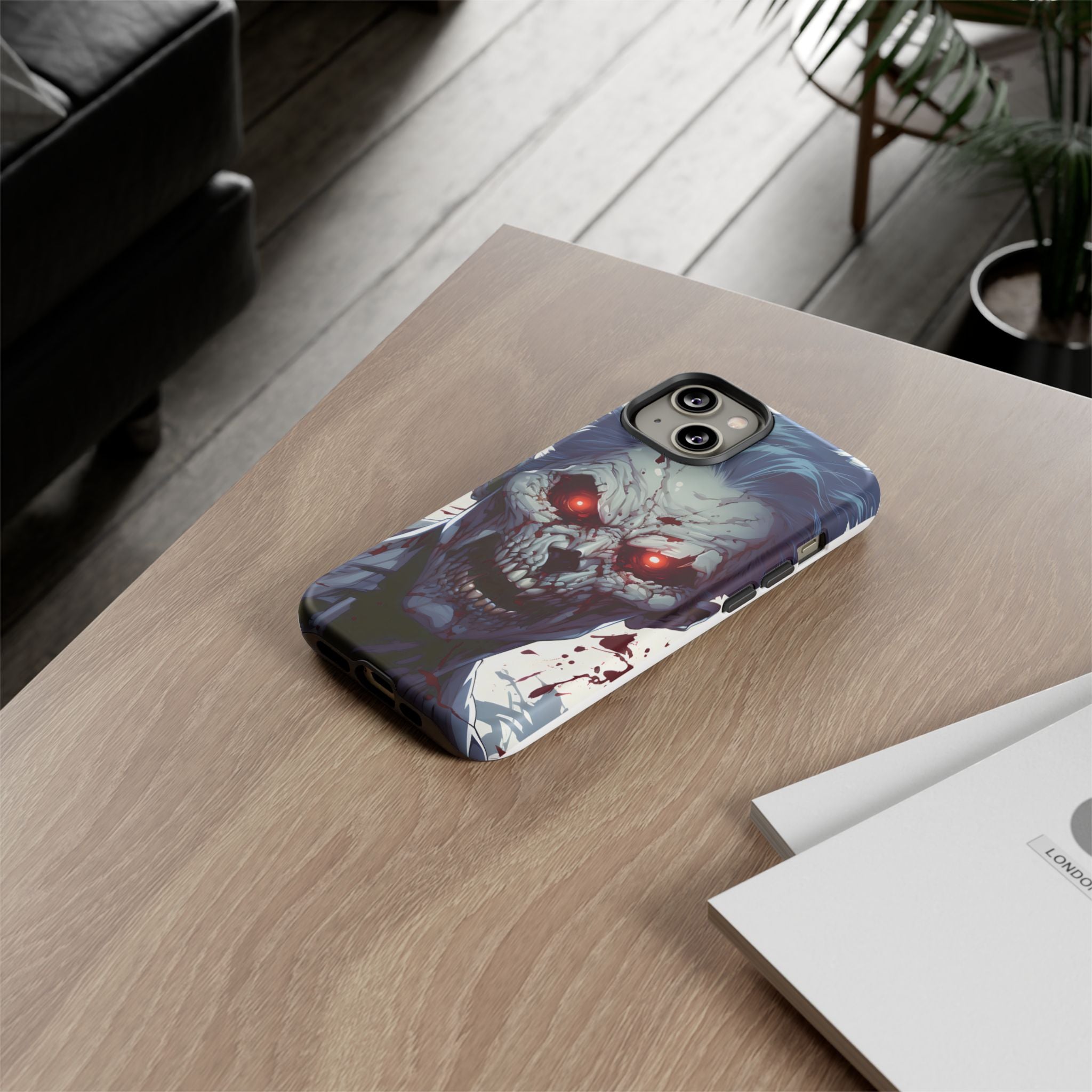 Zombie Horror Hexagon iPhone Case