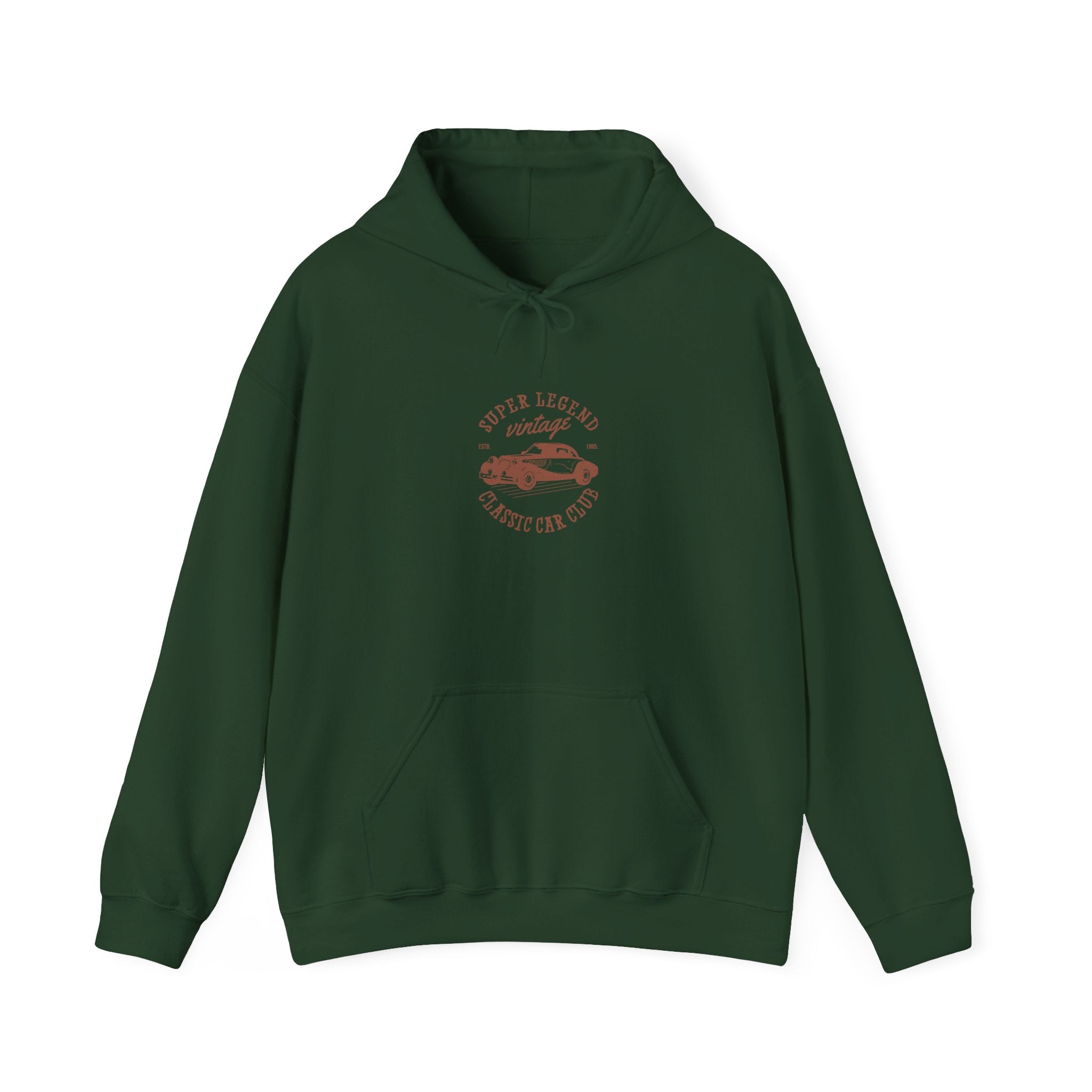 Vintage Car Club Hoodie - Super Legend