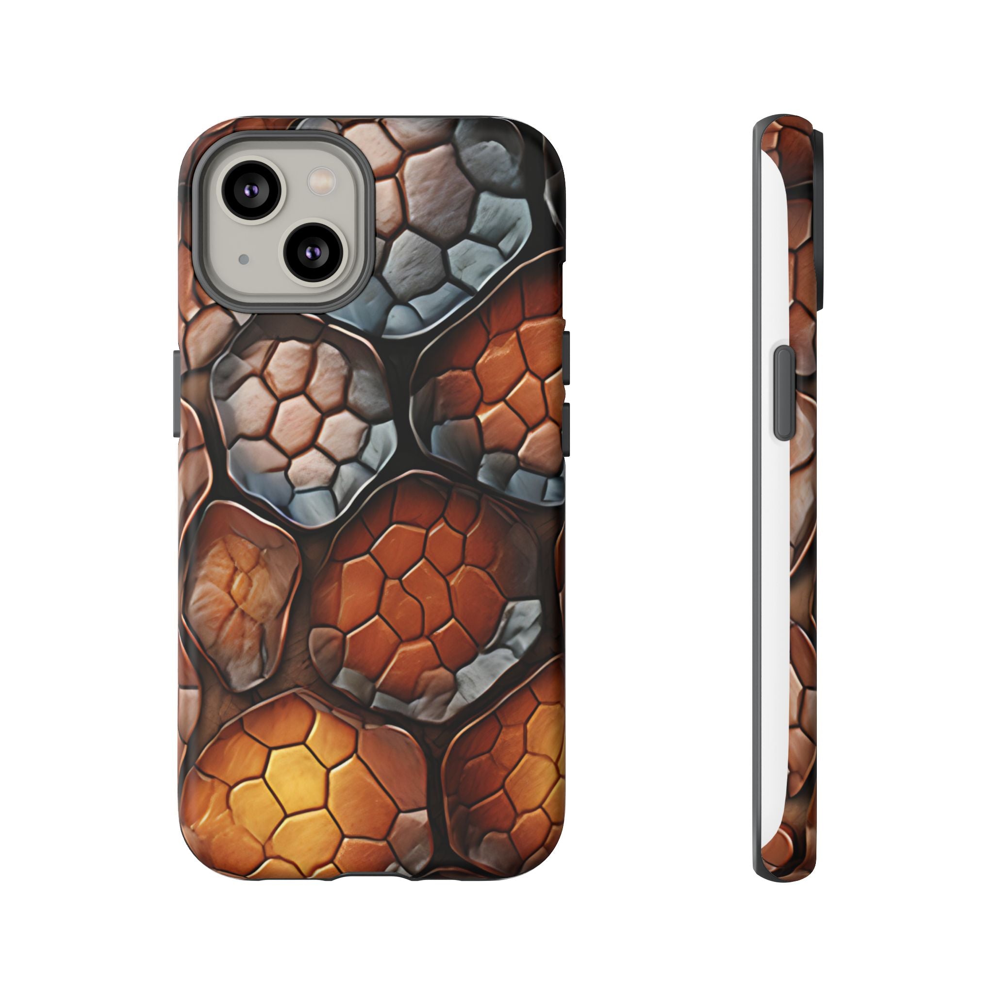 Reptilian Scales iPhone Case - 3D Texture