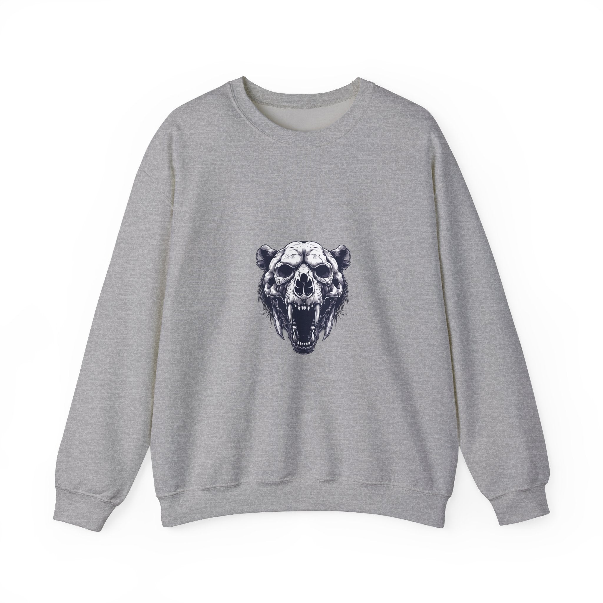 Bear Skull Graphic Sweatshirt