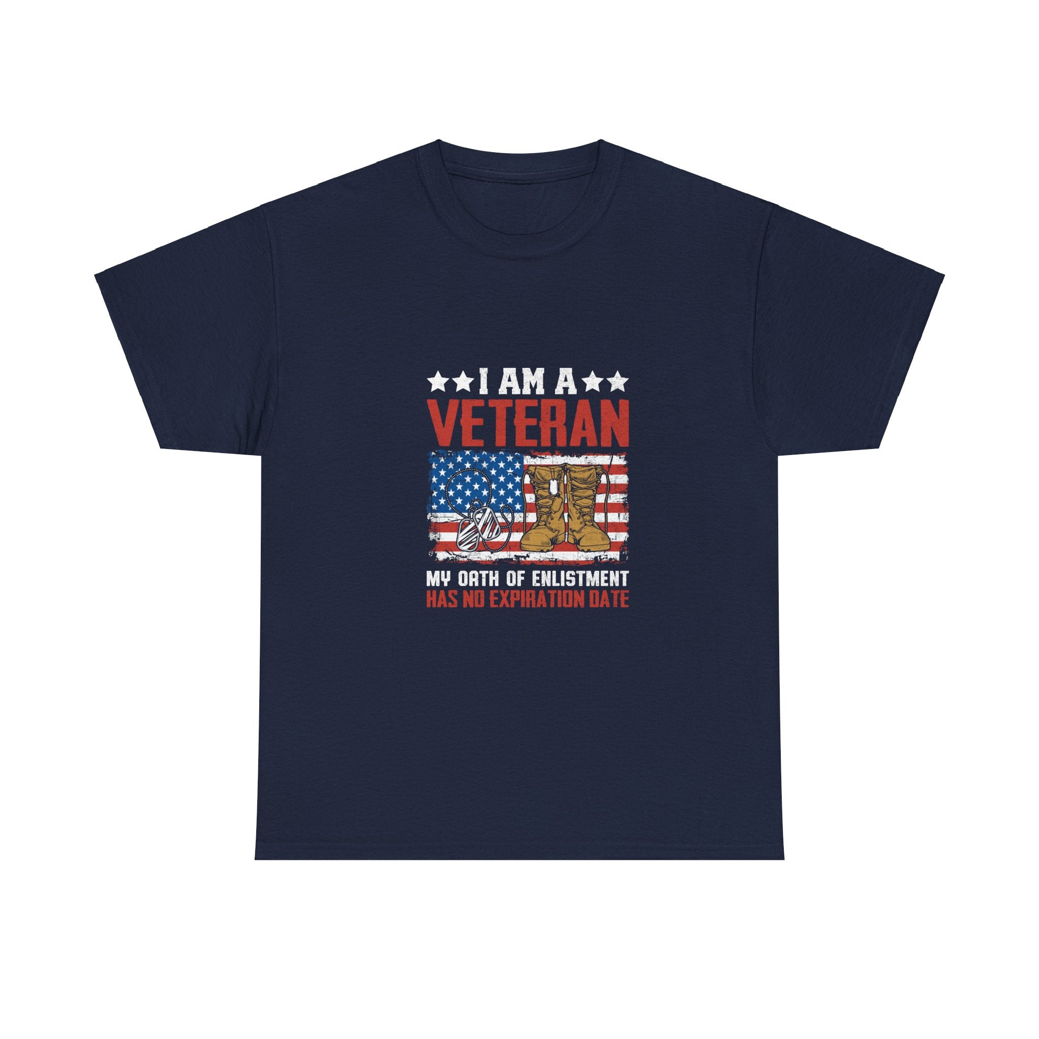 Veteran T-Shirt: Oath Never Expires