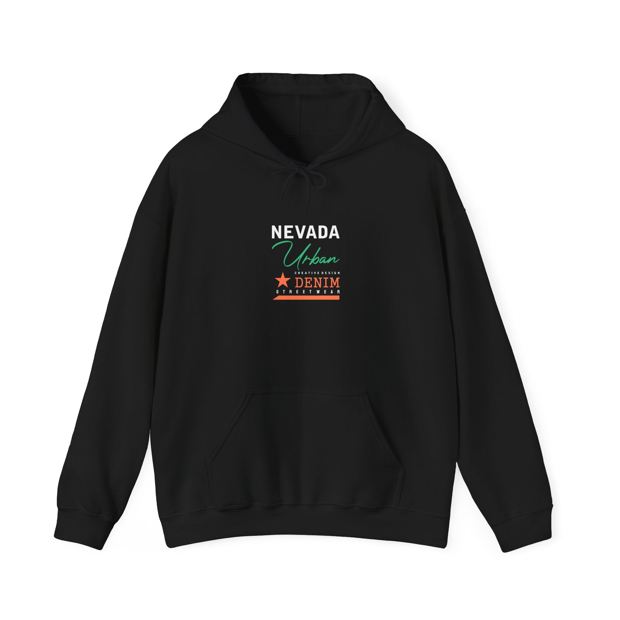 Nevada Urban Denim Hoodie - Streetwear