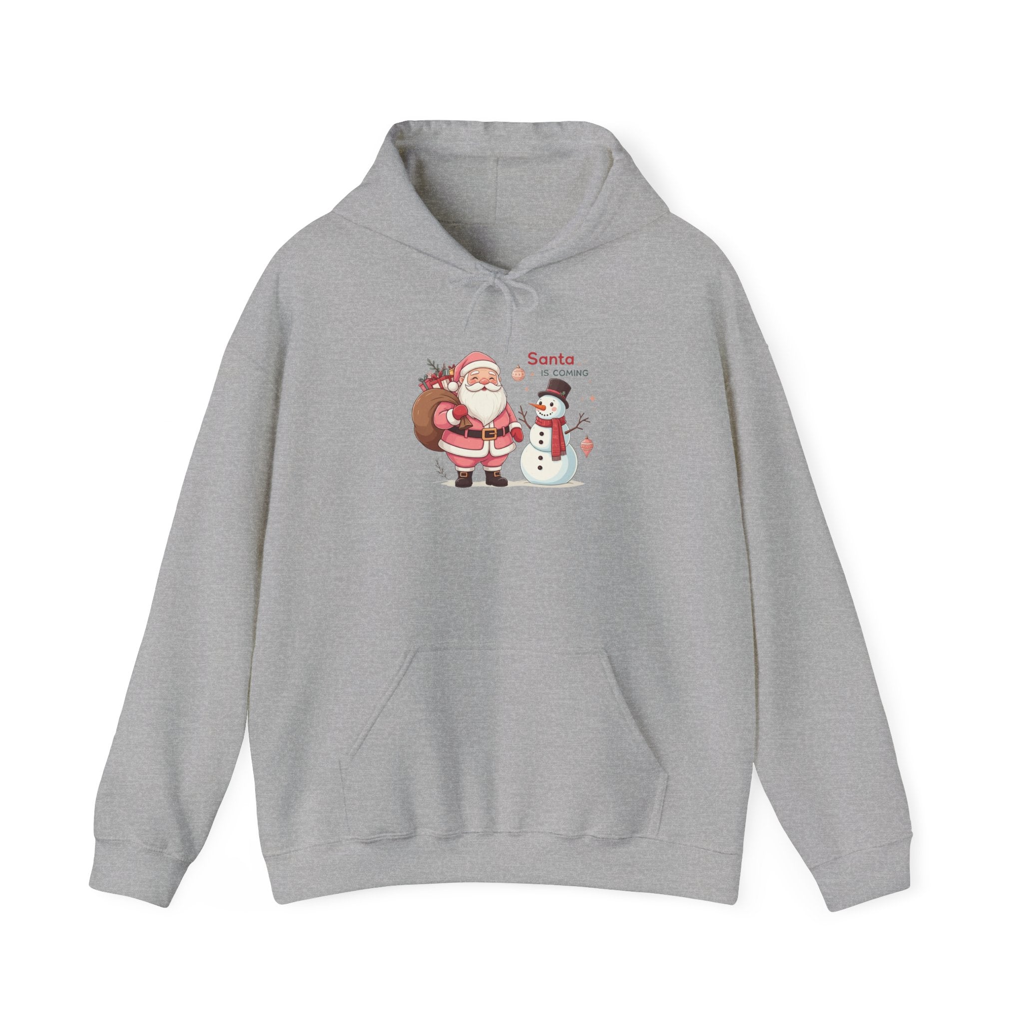 Pink Santa Christmas Hoodie