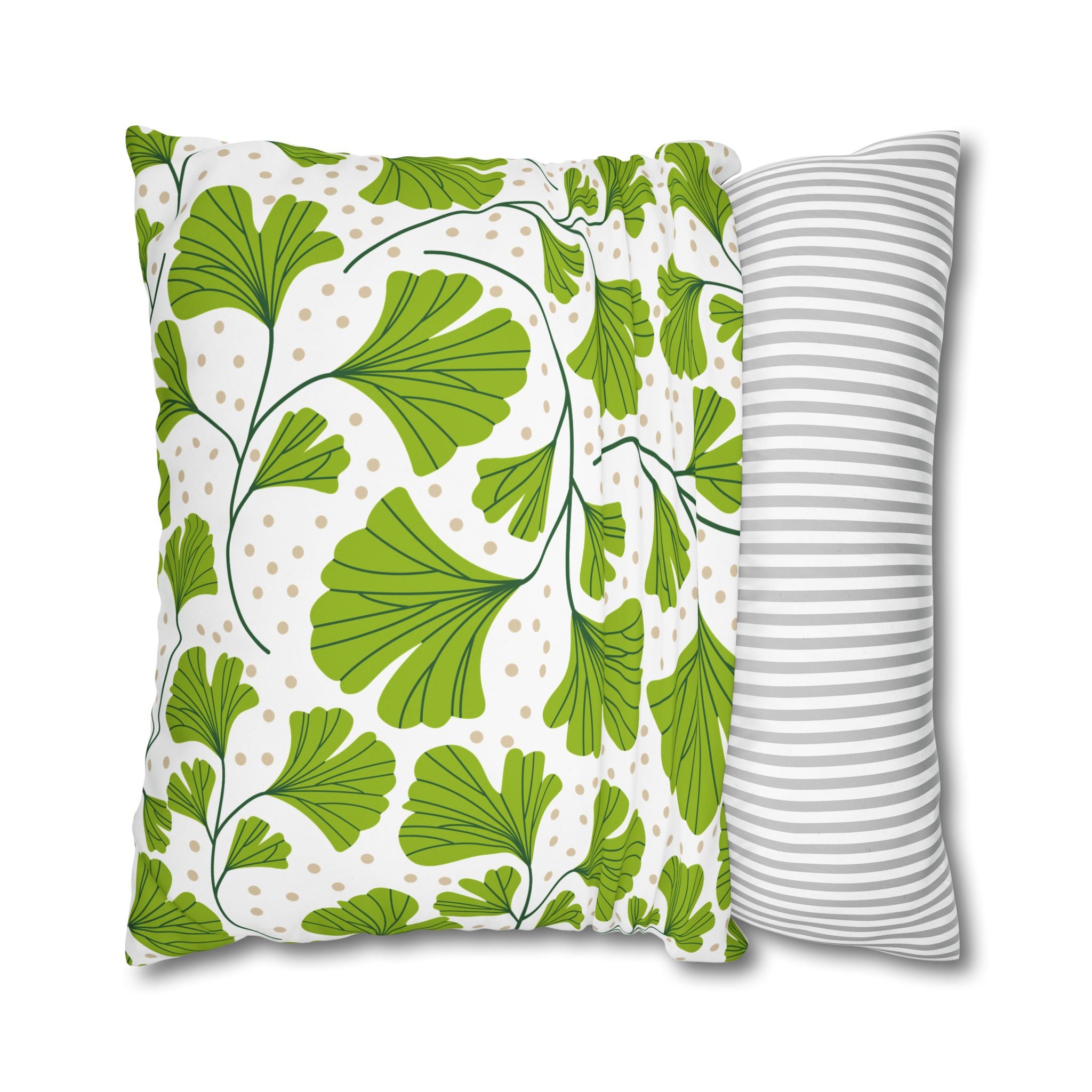 Ginkgo Biloba Pillowcase - Modern Botanical