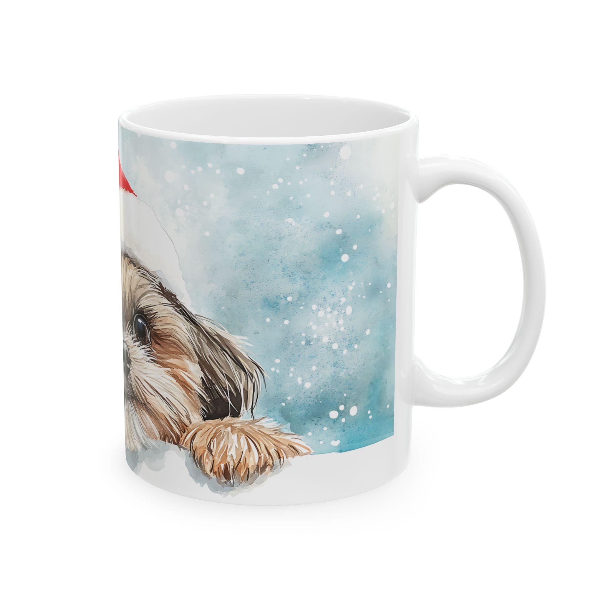 Shih Tzu Santa Mug - Christmas Dog