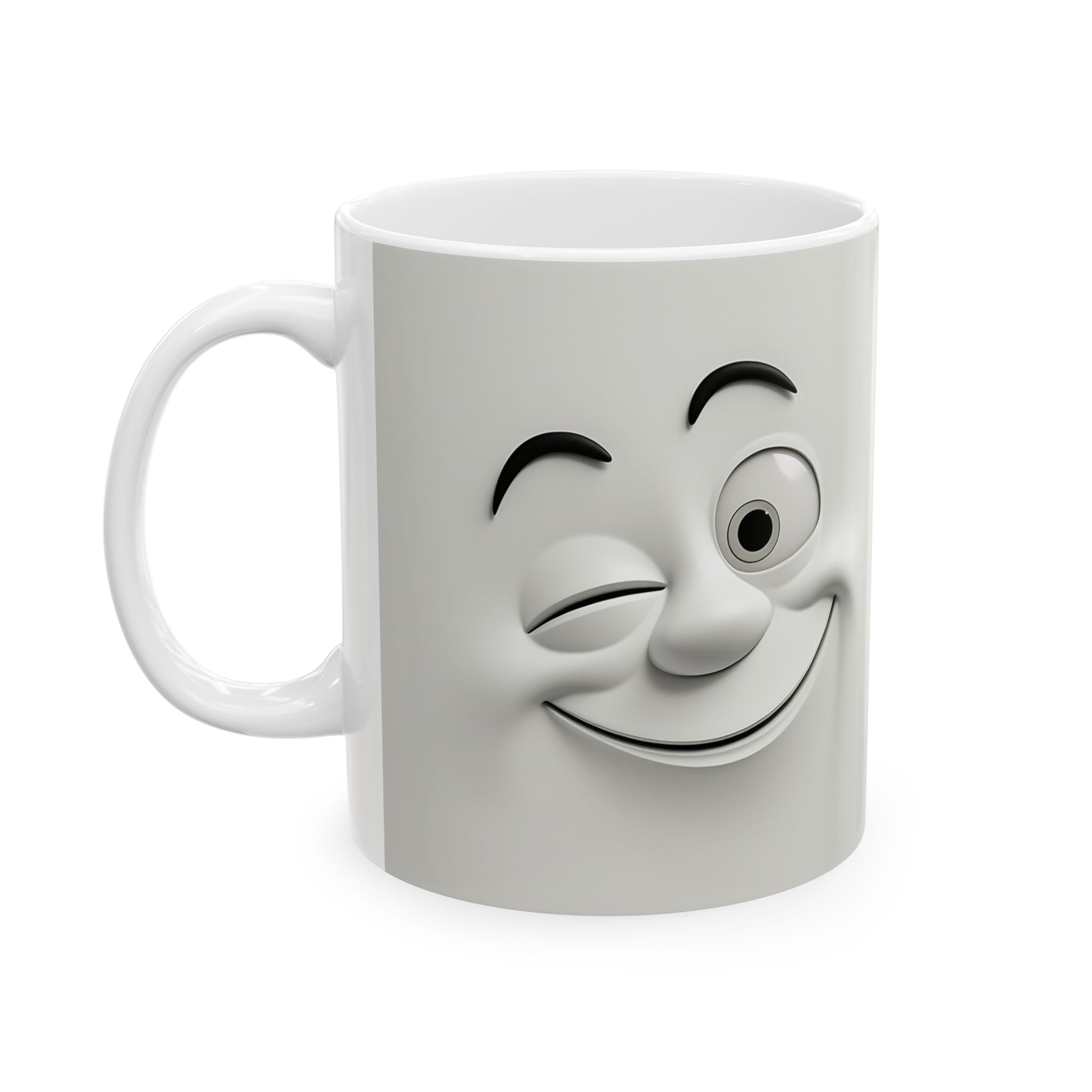 Winking Faces Minimalist Mug