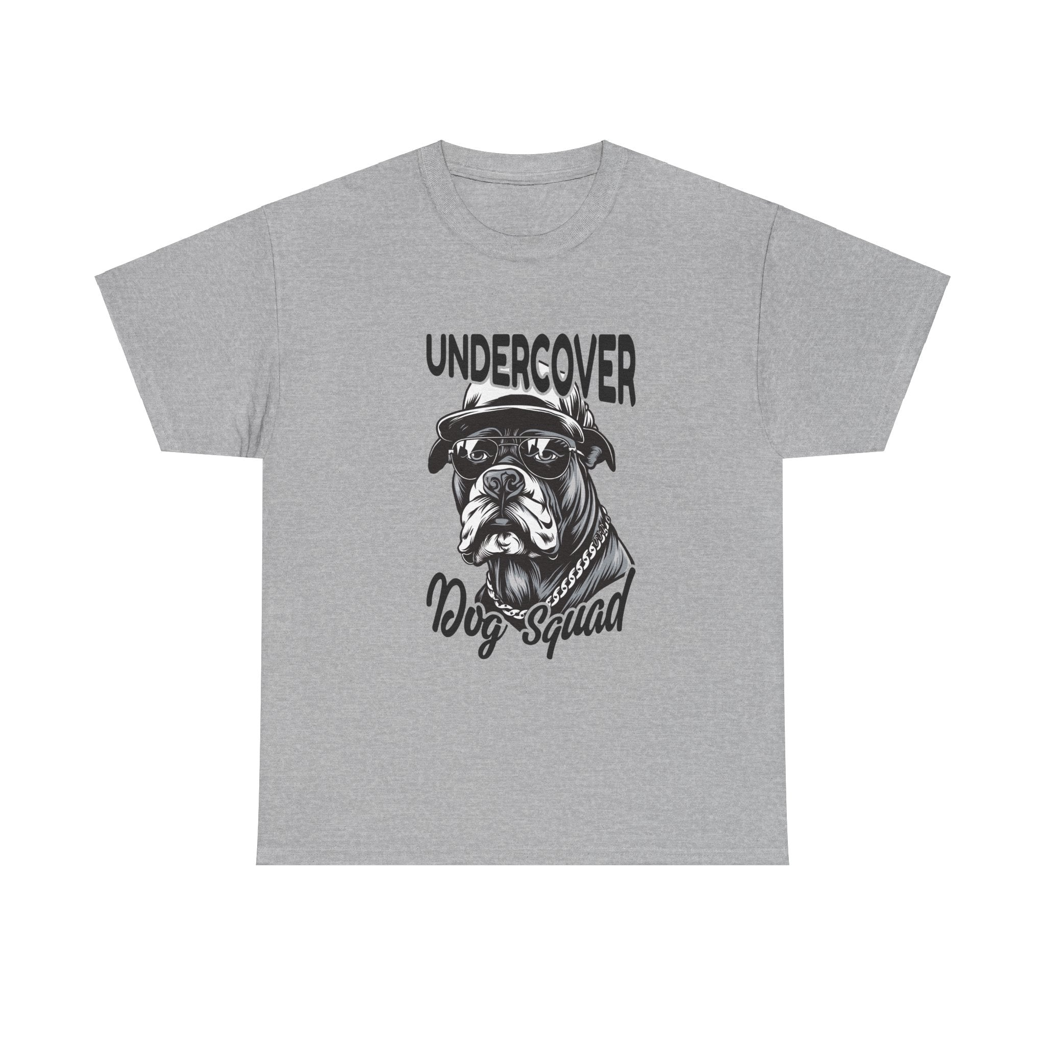 Undercover Bulldog Dog Squad T-Shirt