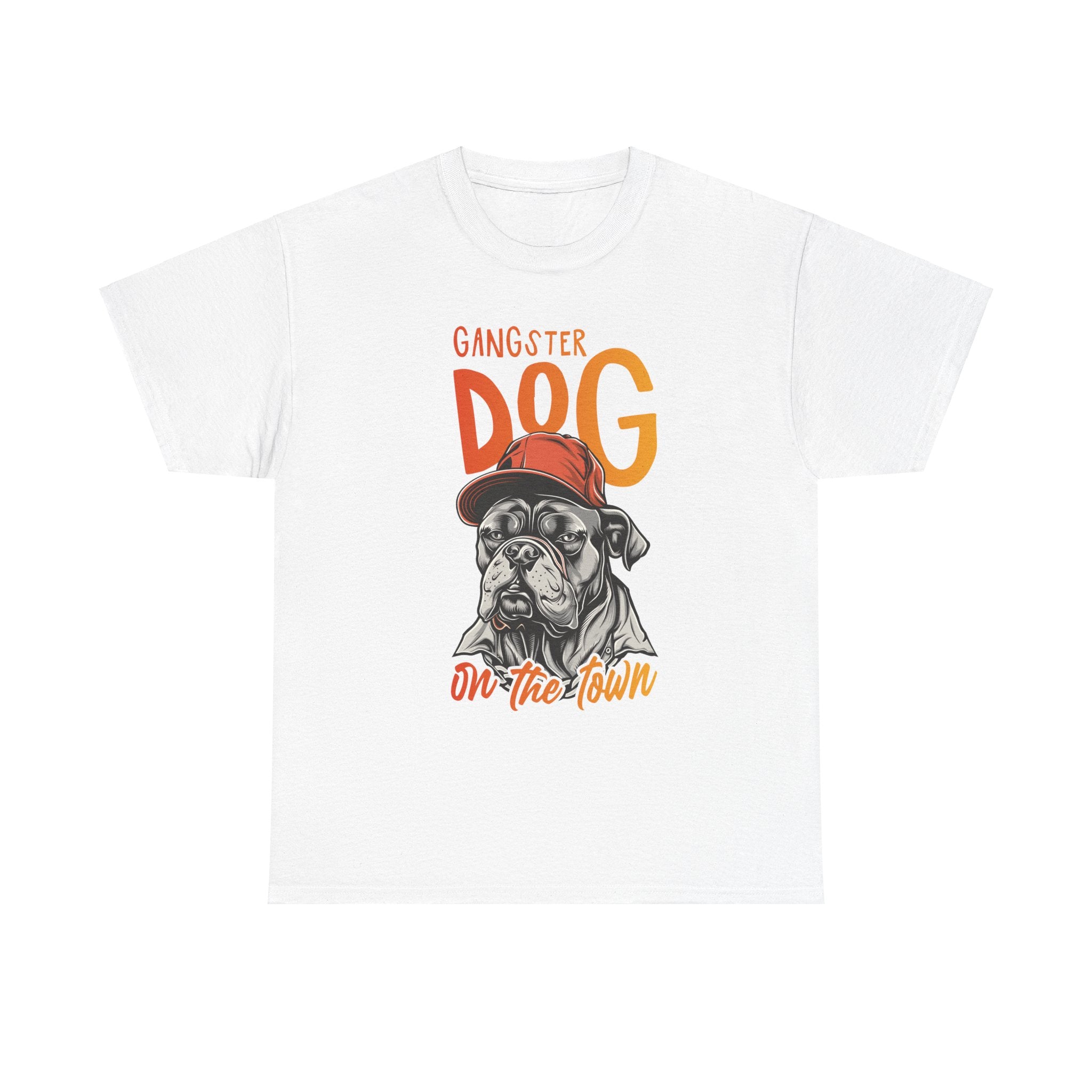 Gangster Dog T-Shirt - Cool Dog Design