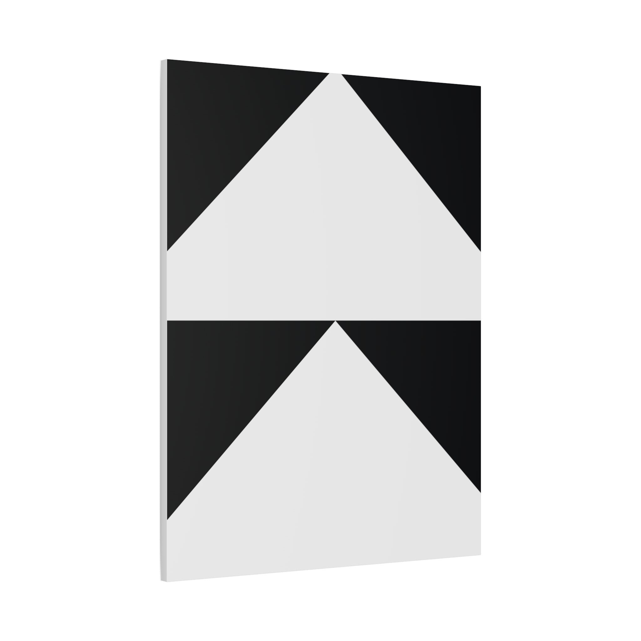 Geometric Triangle Canvas Wall Art