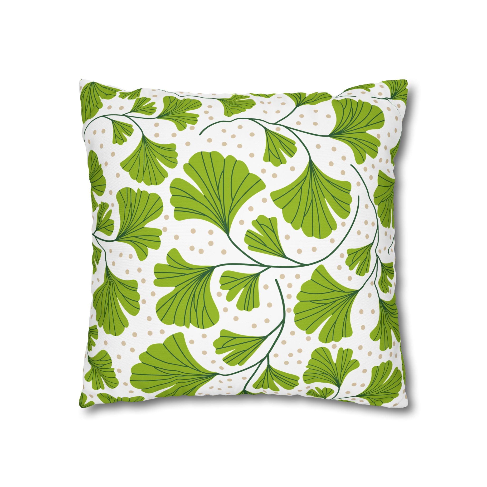 Ginkgo Biloba Pillowcase - Modern Botanical