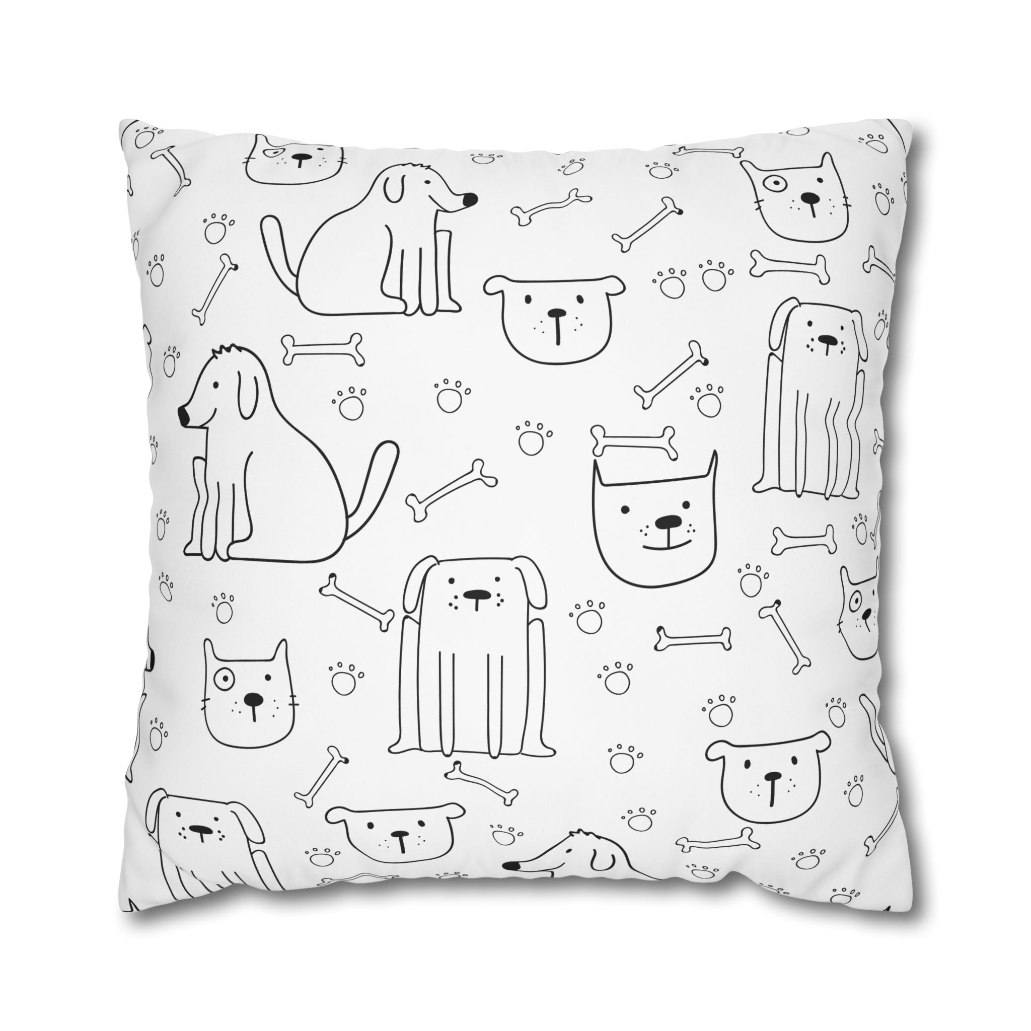 Cute Pets Pillowcase - Dogs & Cats