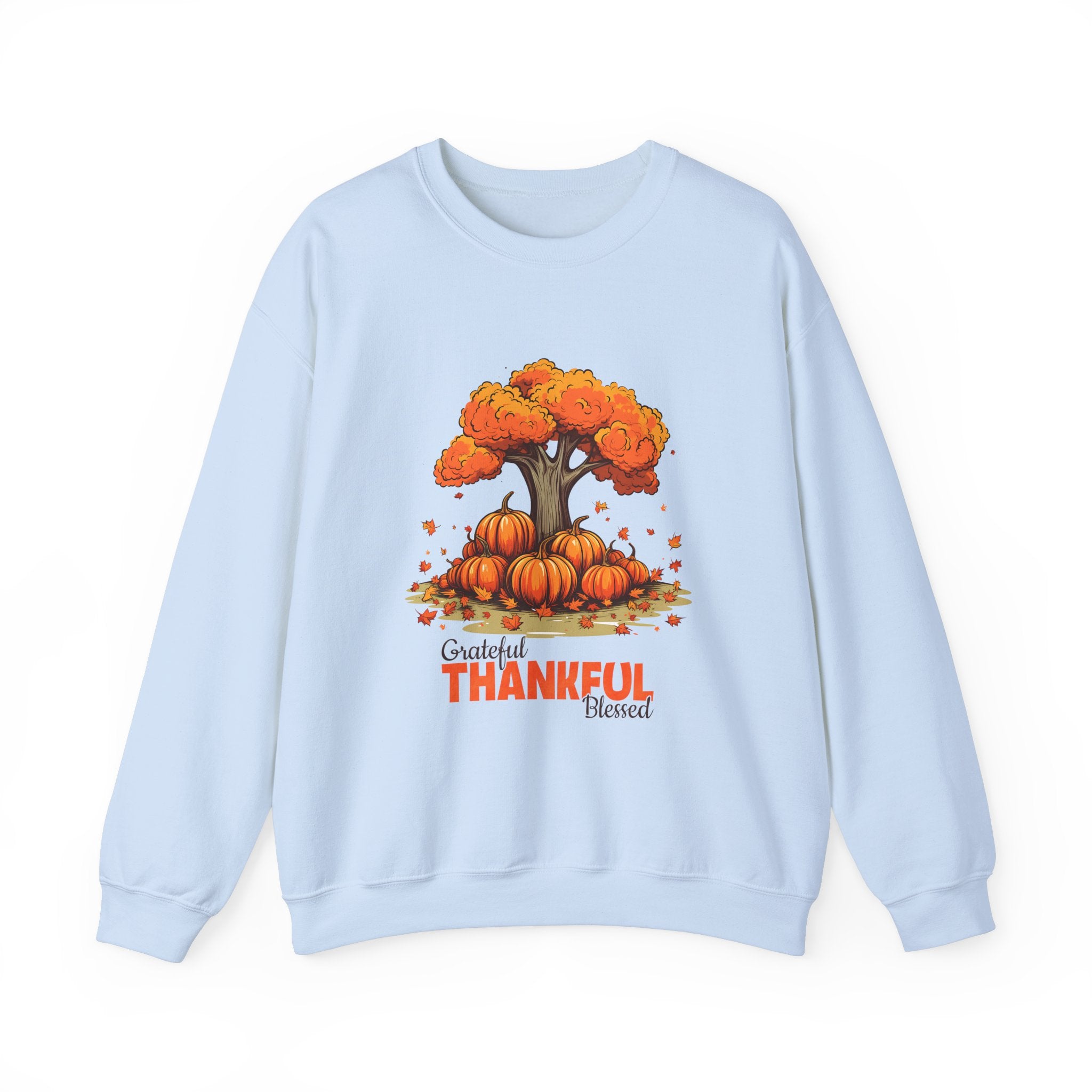 Grateful Thankful Blessed Fall Sweatshirt