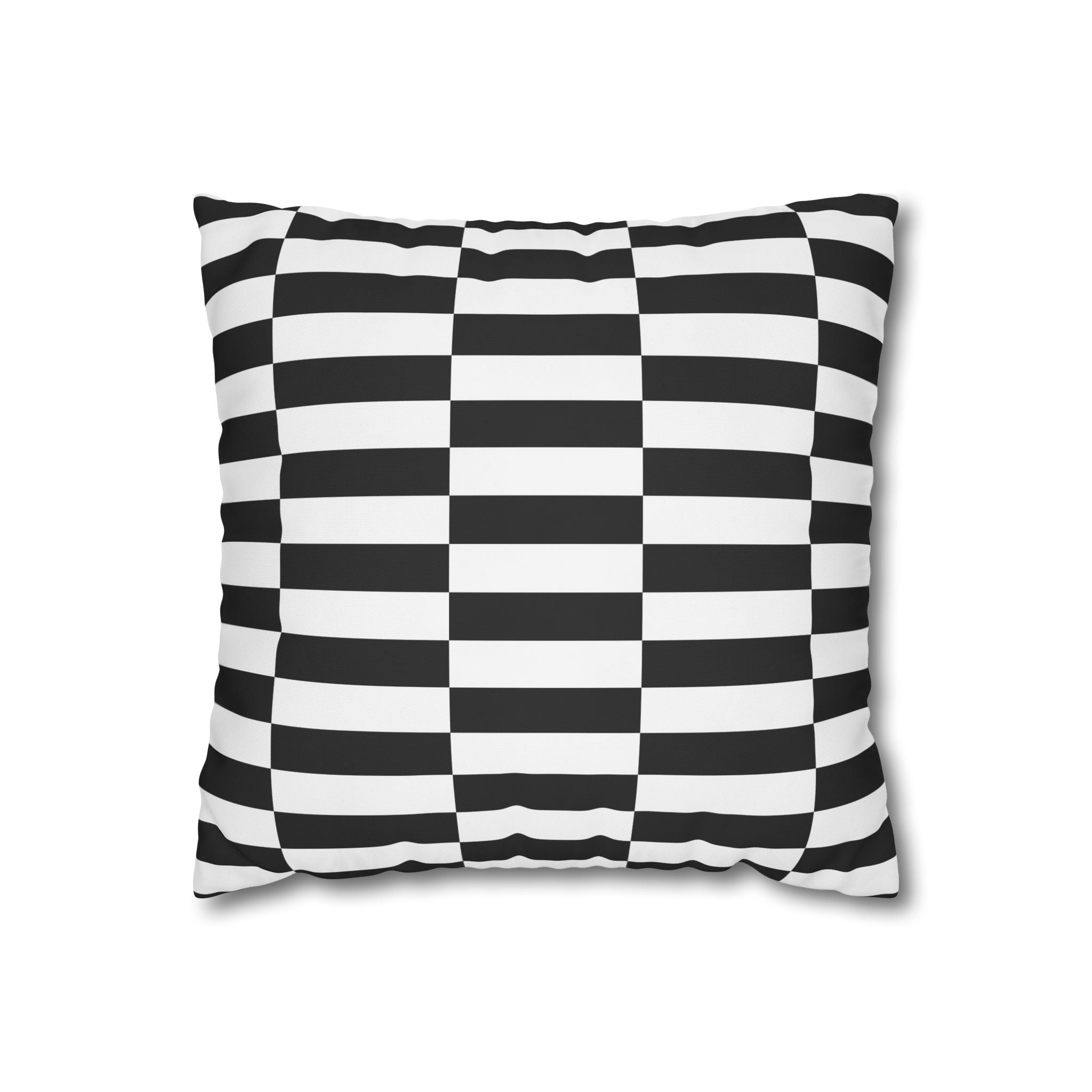 Monochrome Stripe Pillowcase - Modern Design