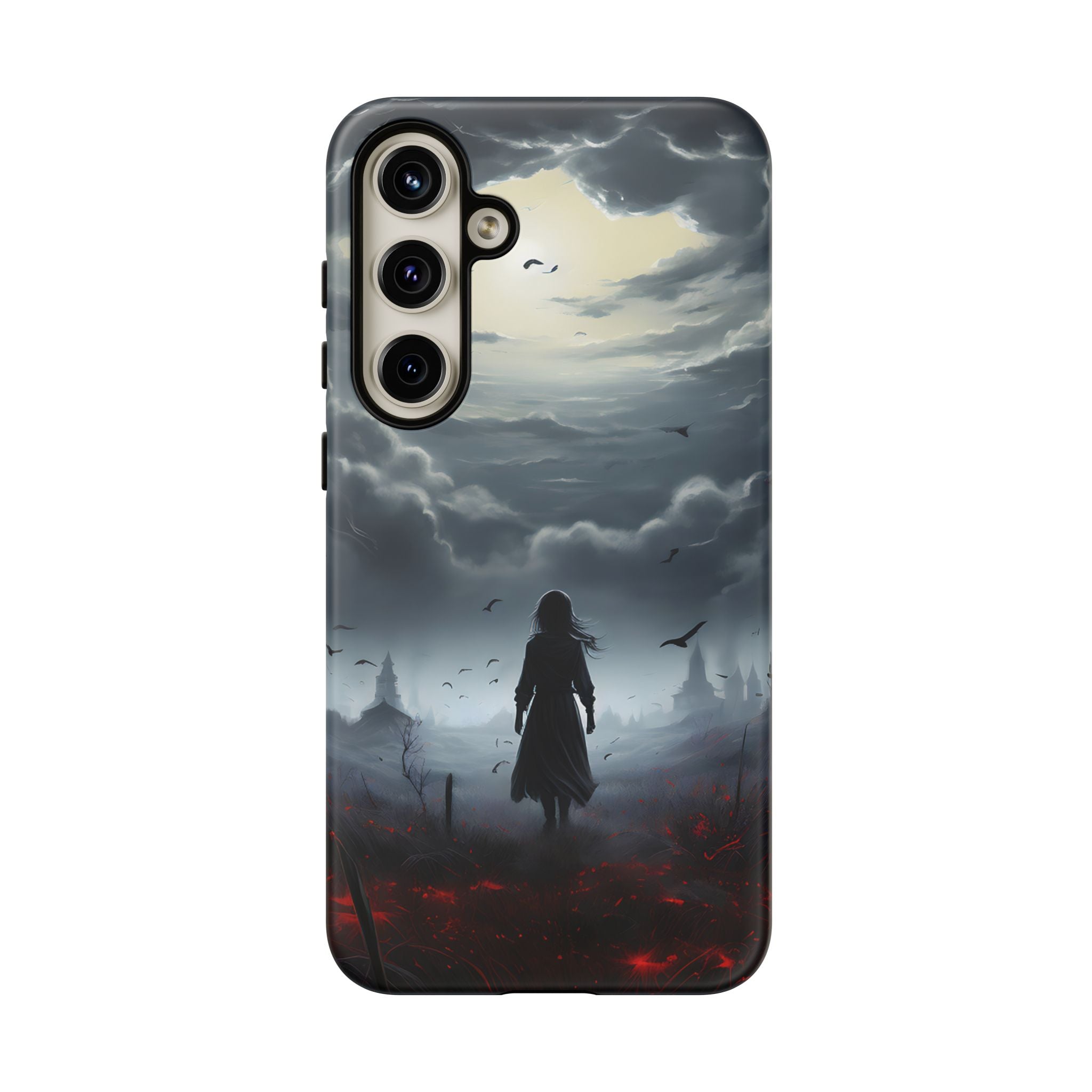 Brooding Sky Silhouette Samsung Case