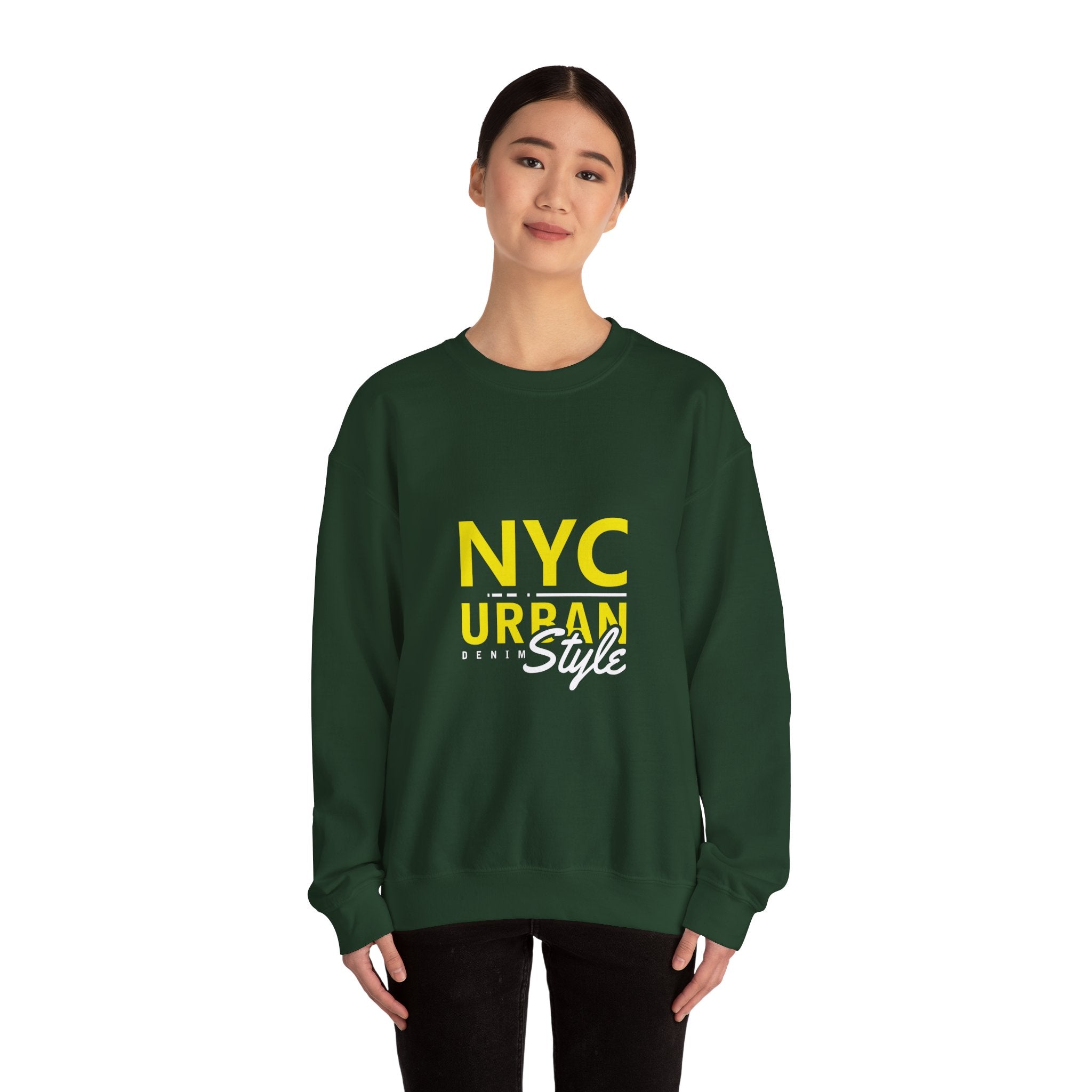 NYC Urban Denim Style Sweatshirt