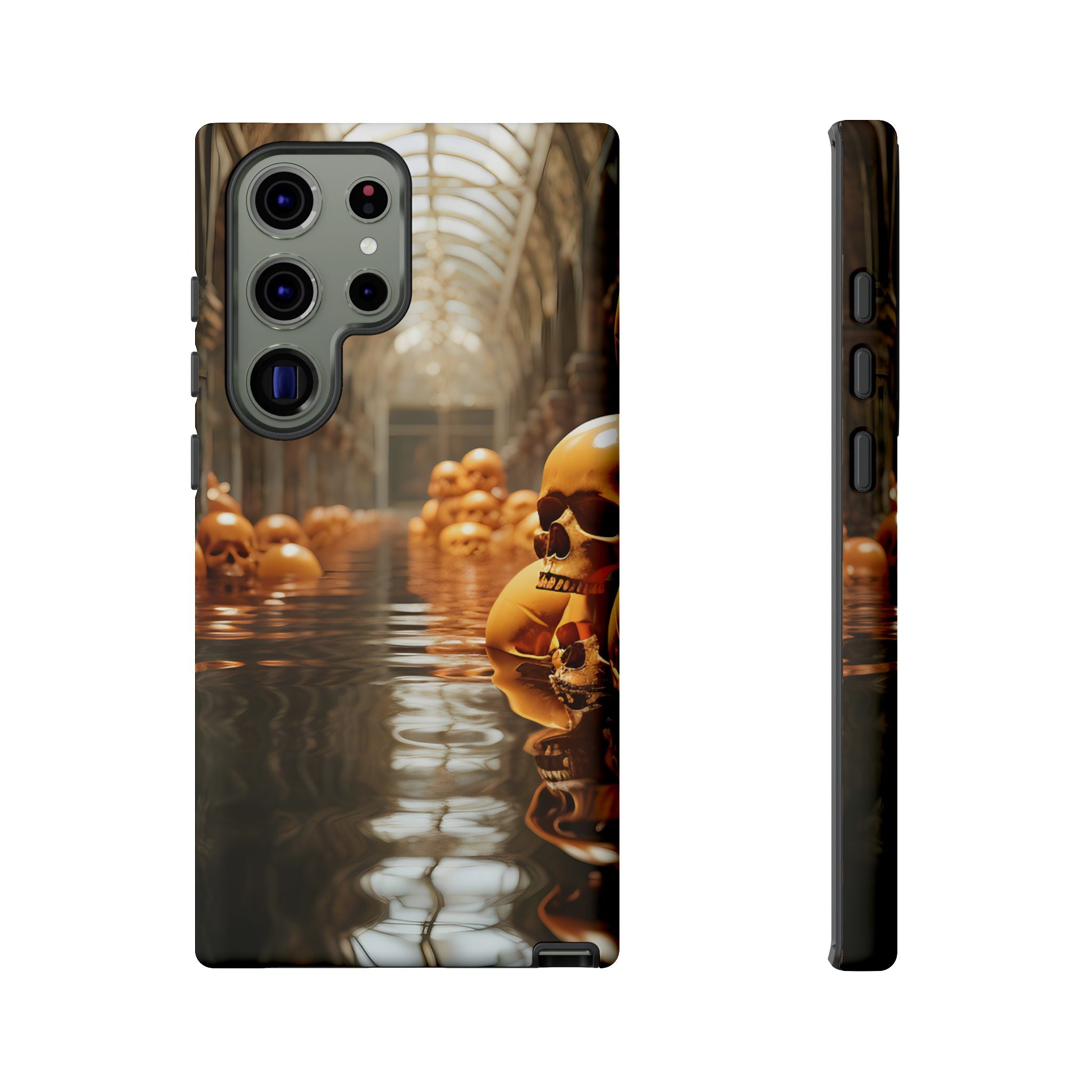 Gothic Skull Corridor Samsung Case