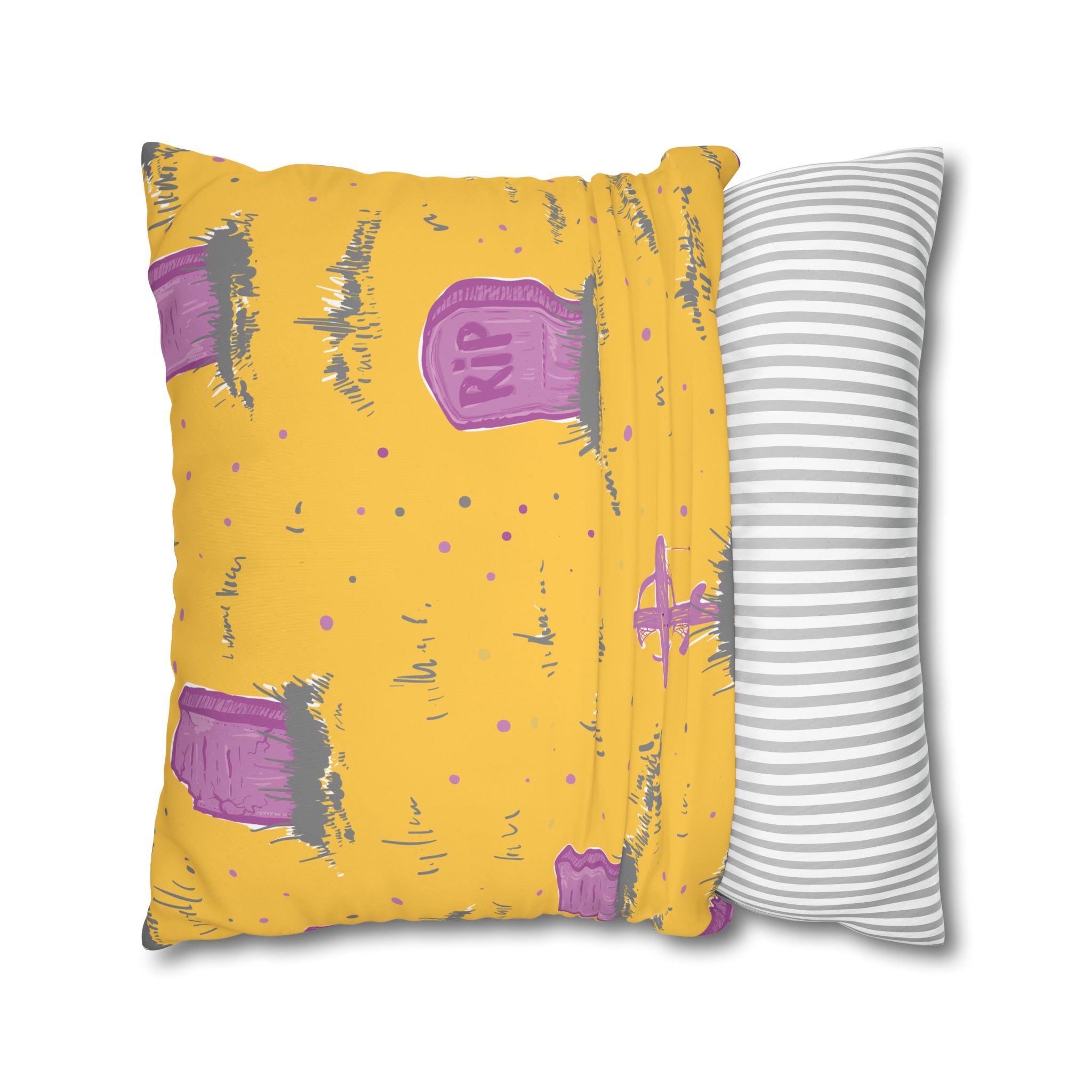 Spooky Cute Graveyard Pillowcase